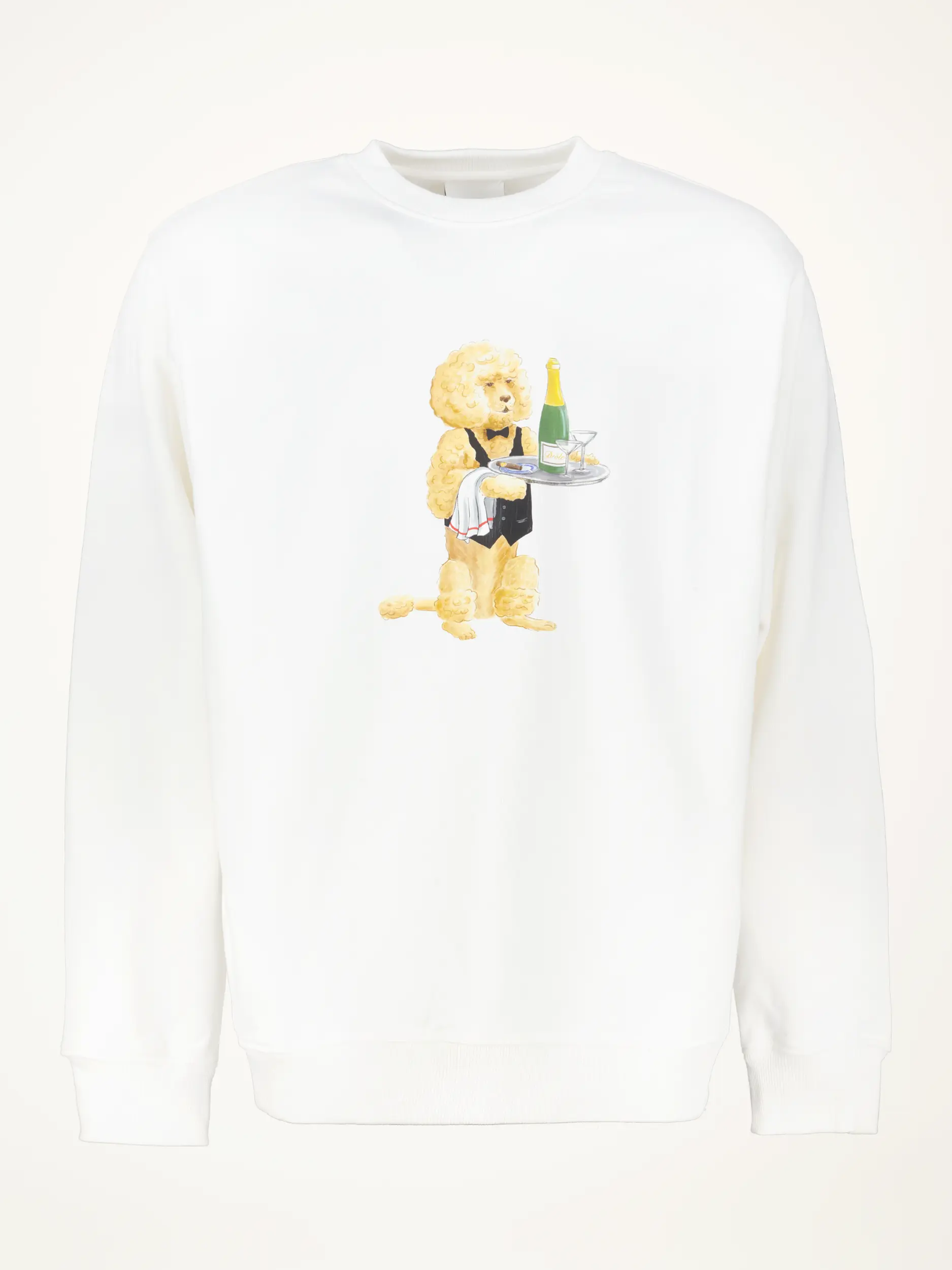 Sweatshirt 'Poodle' - Artikelansicht - Farbe: Beige Sweatshirt 'Poodle' - Artikelansicht - Farbe: Beige