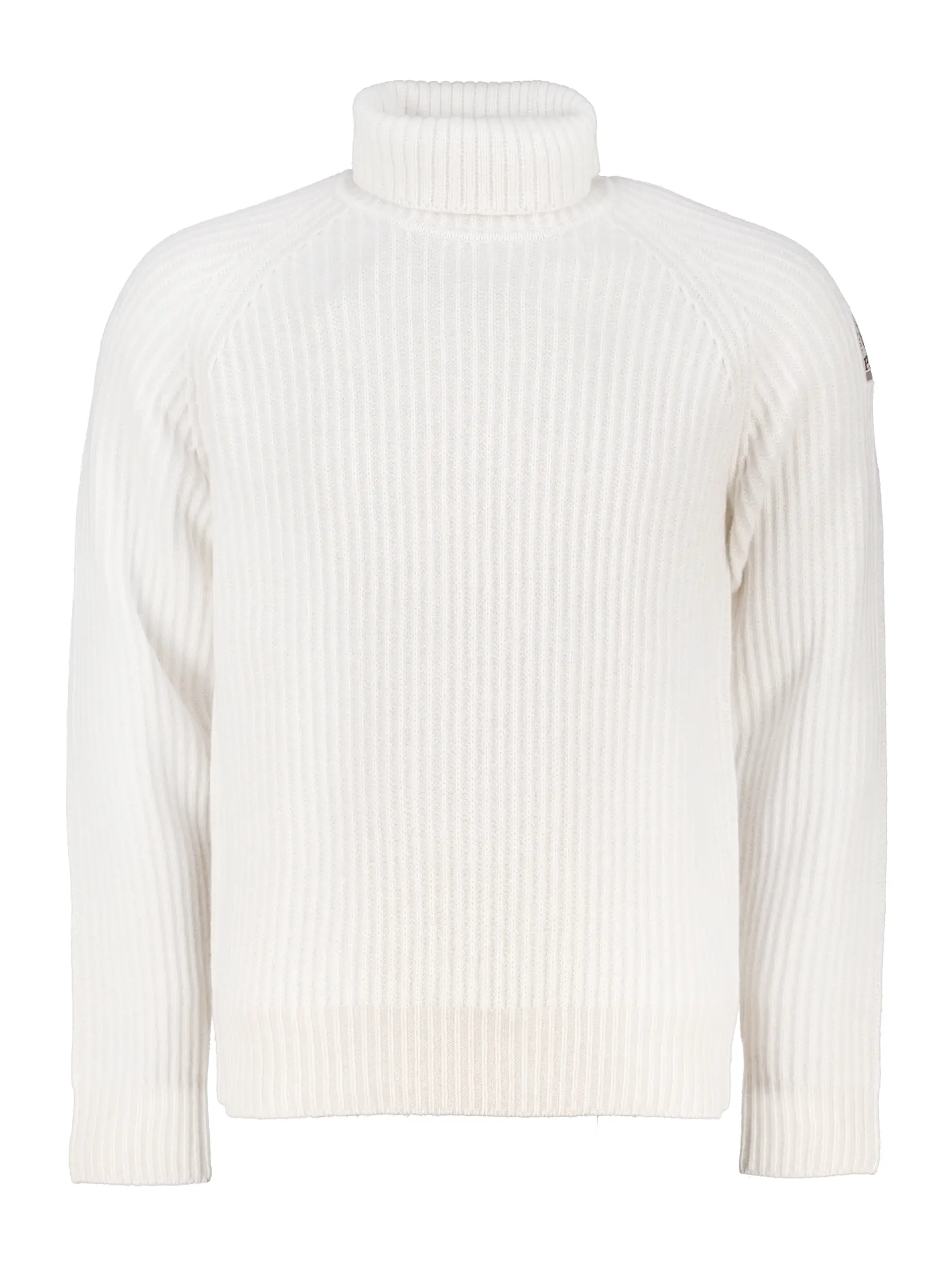 Rollkragenpullover 'Ettore' aus Merinowolle - Artikel Vorderseite - Farbe: Creme