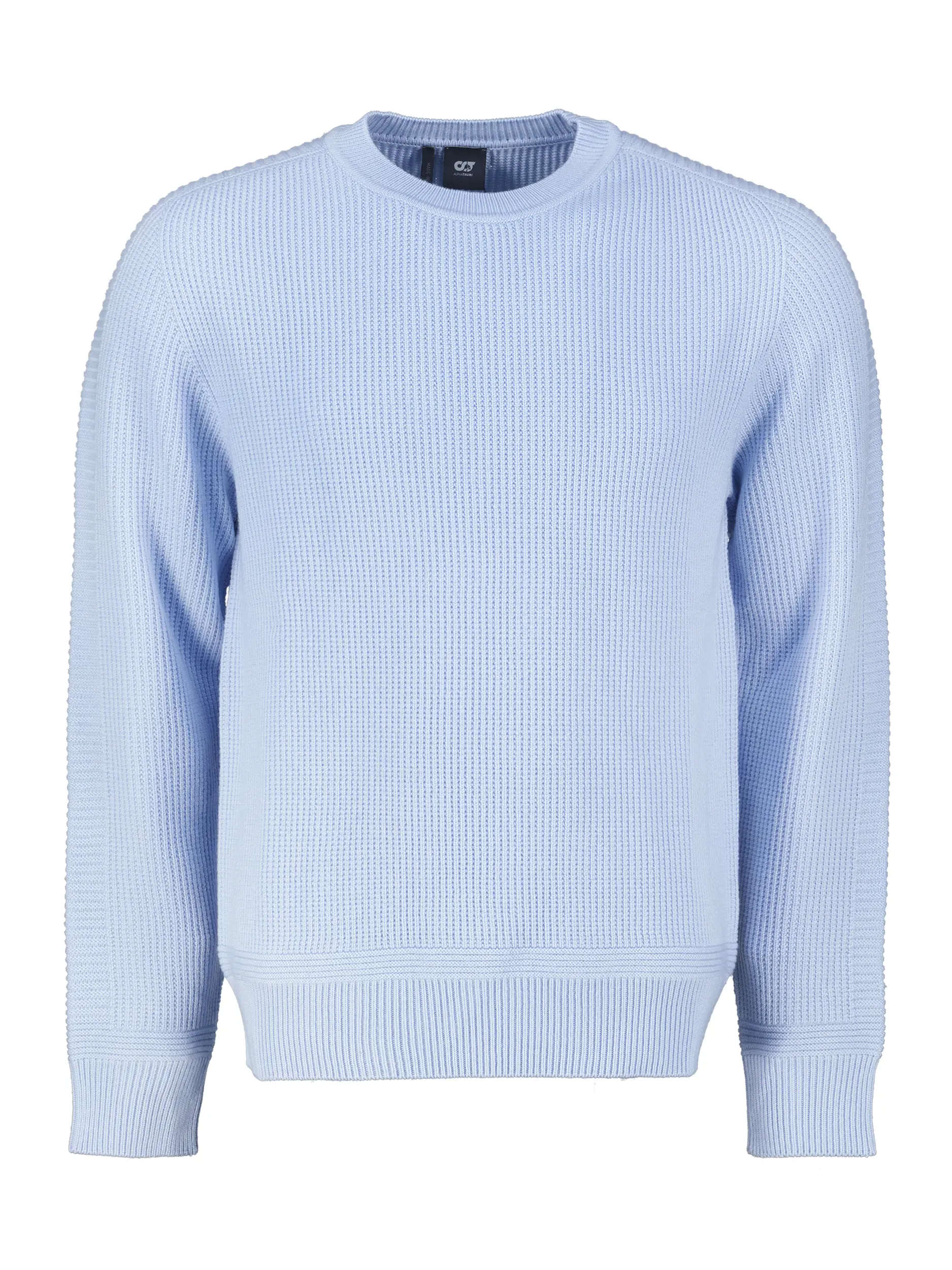 Pullover 'Fox' aus Wolle - Artikel Vorderseite - Farbe: Blau