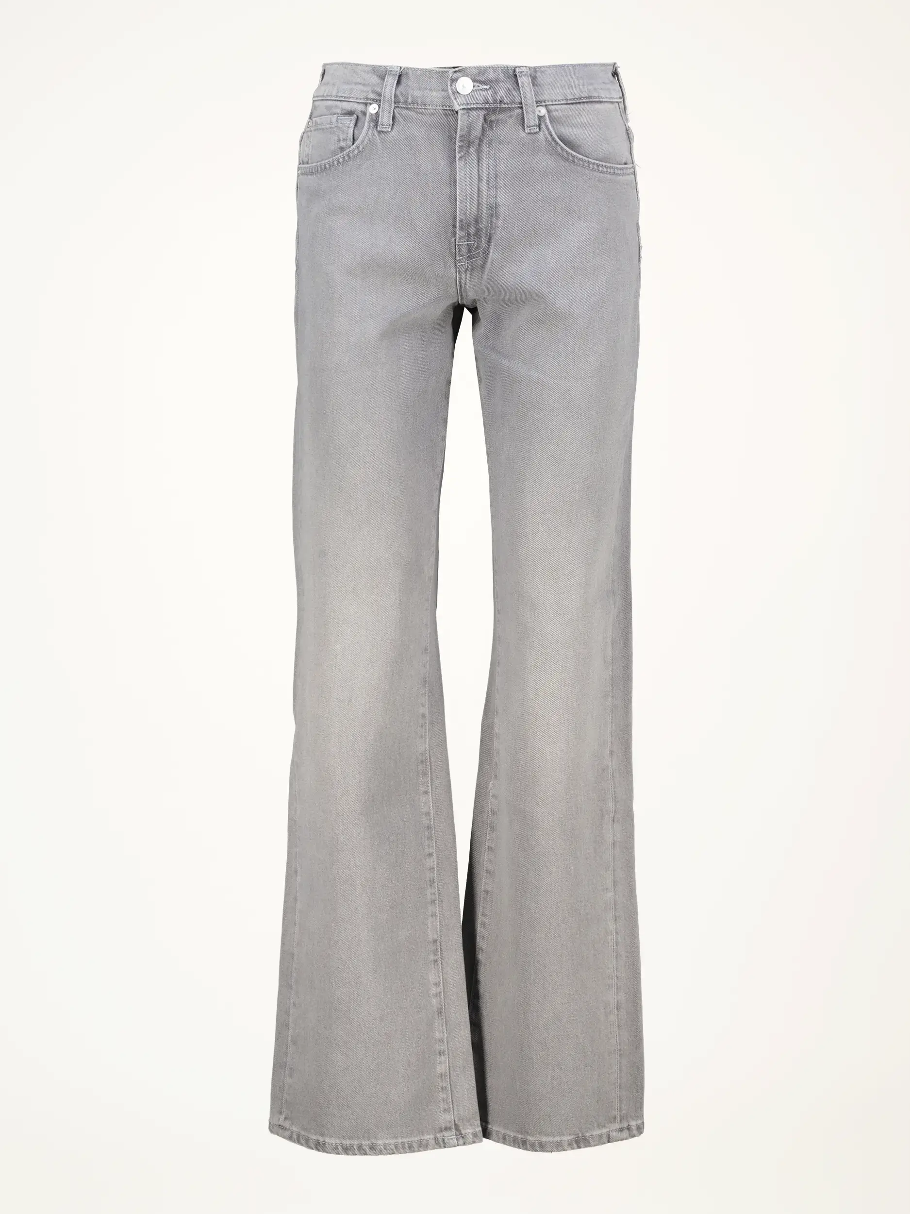 High Rise Straight Leg Jeans 'Tess' - Artikelansicht - Farbe: Grau