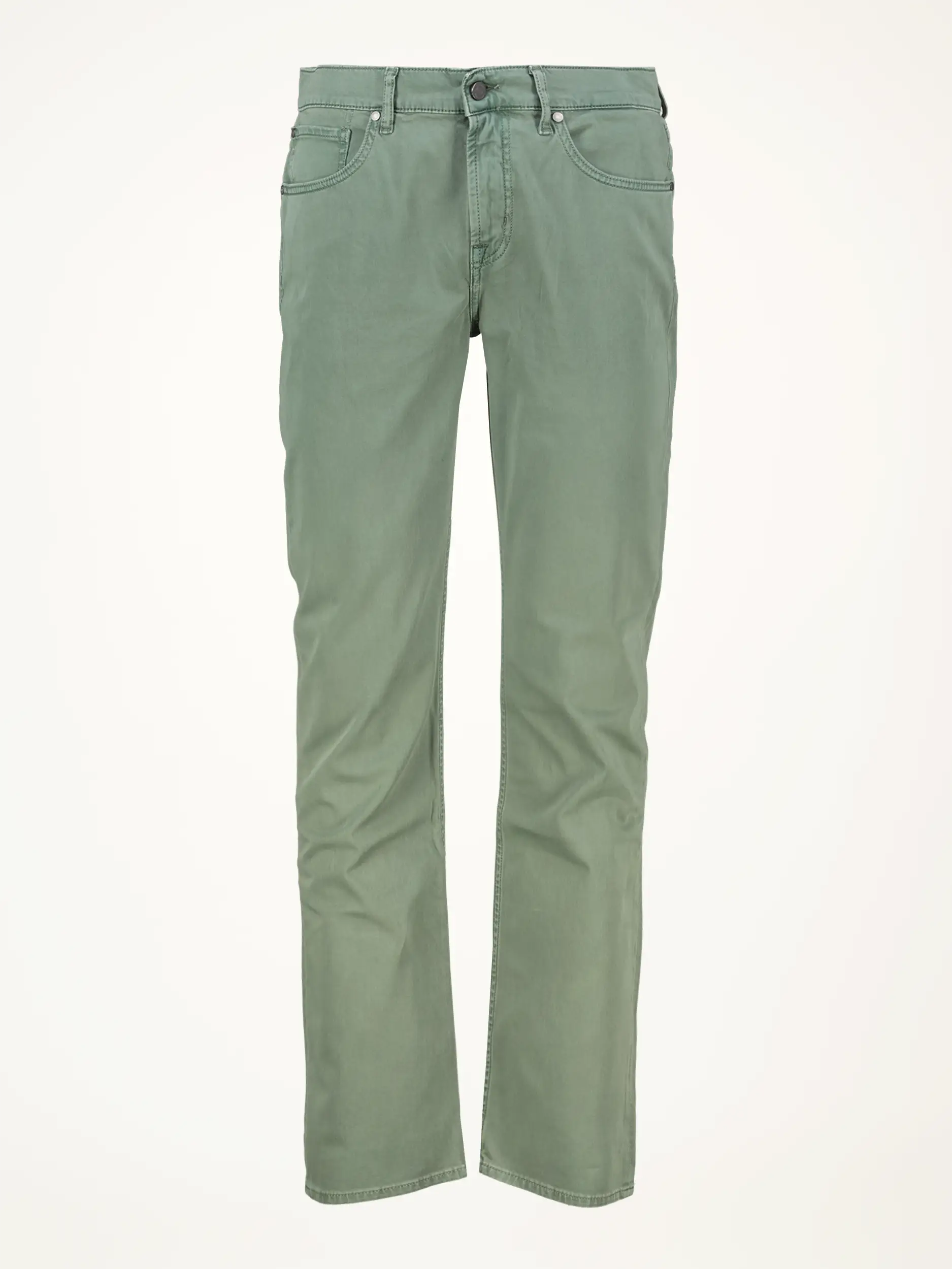 Mid Rise Straight Leg Hose  - Artikelansicht - Farbe: Grün