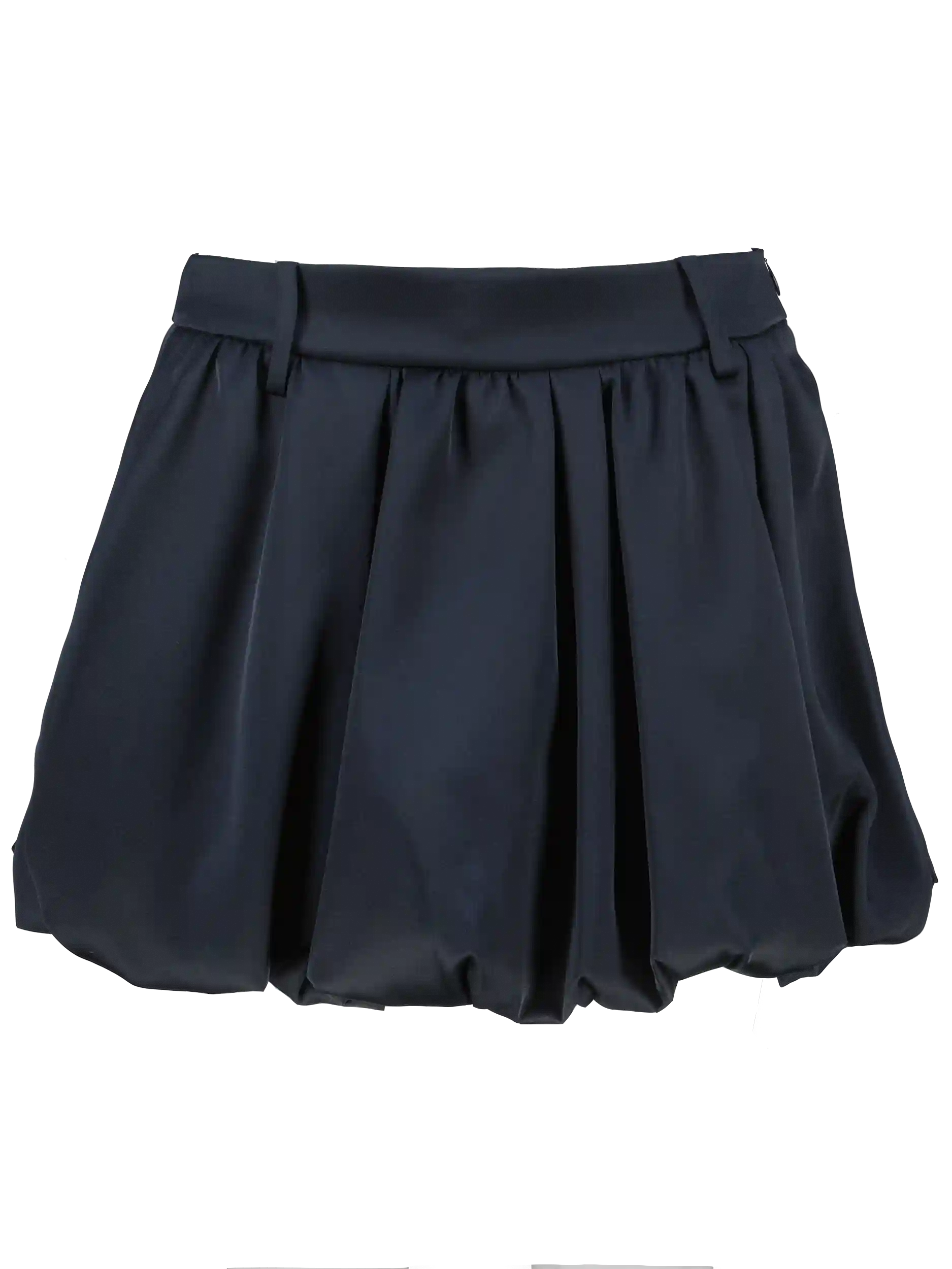 Minirock 'Layered Coolness' - Artikel Vorderseite - Farbe: Grau