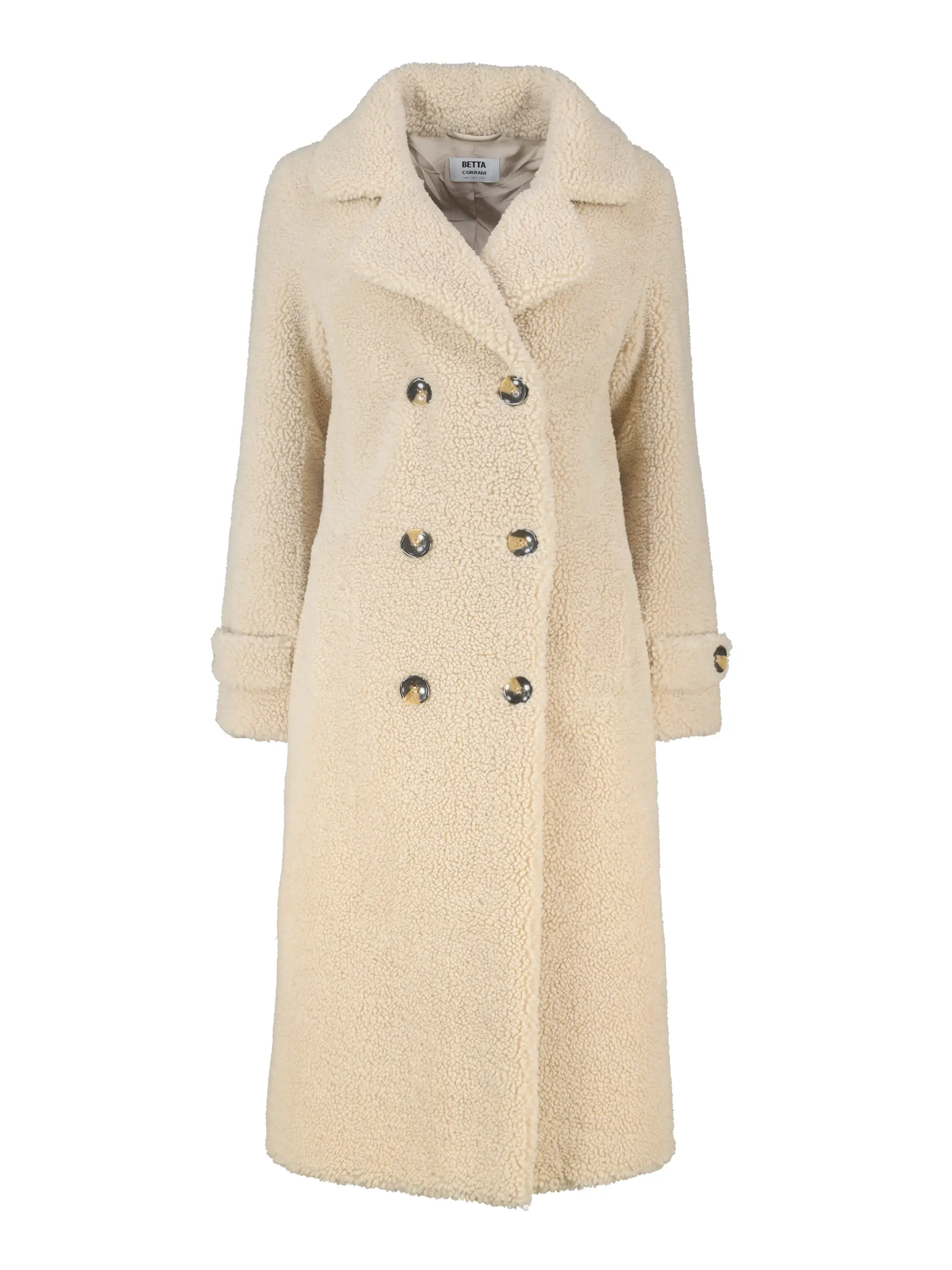 Teddymantel 'Yogi' - Artikel Vorderseite - Farbe: Beige