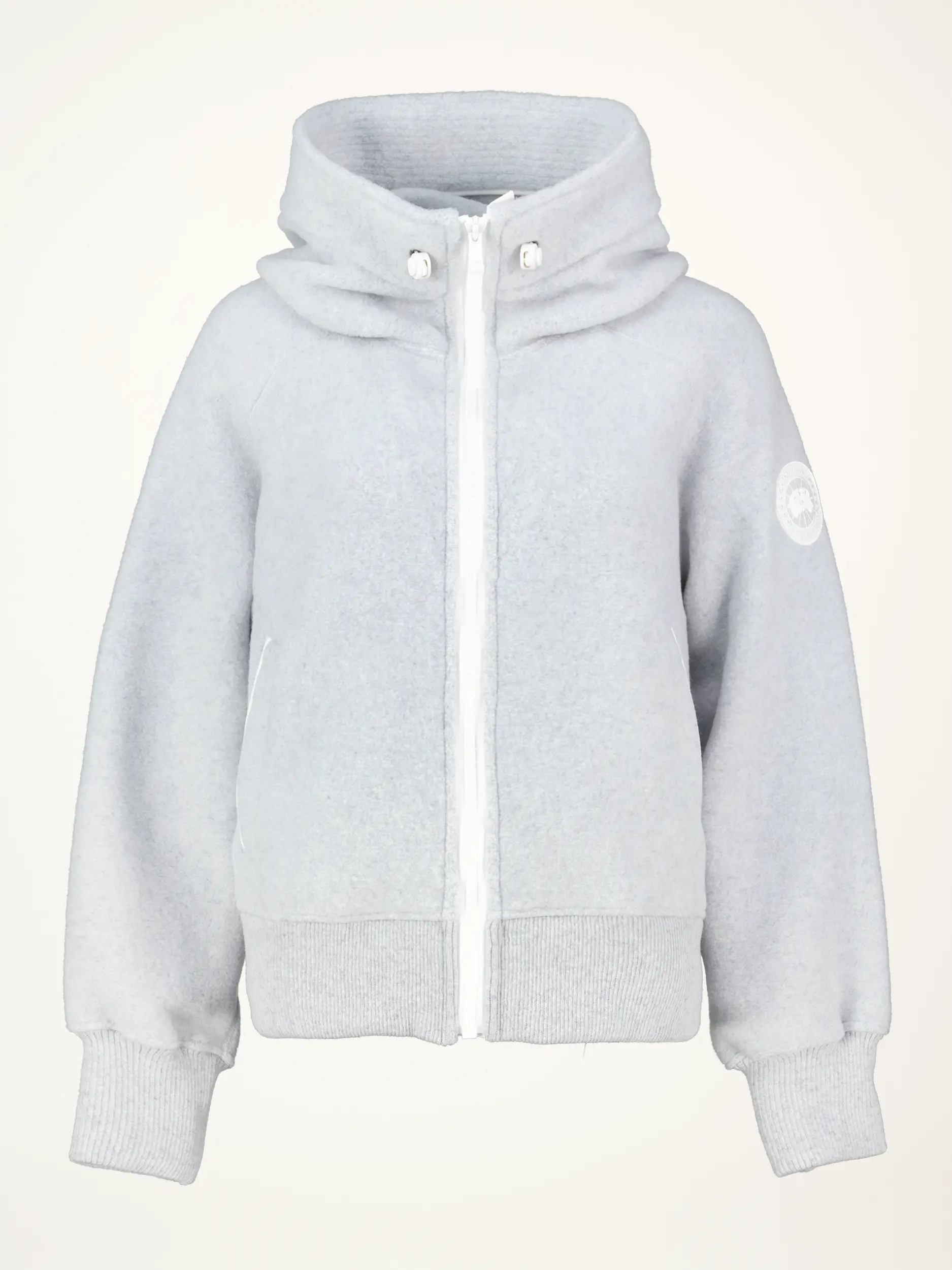 Bomberjacke aus Fleece - Artikelansicht - Farbe: Grau