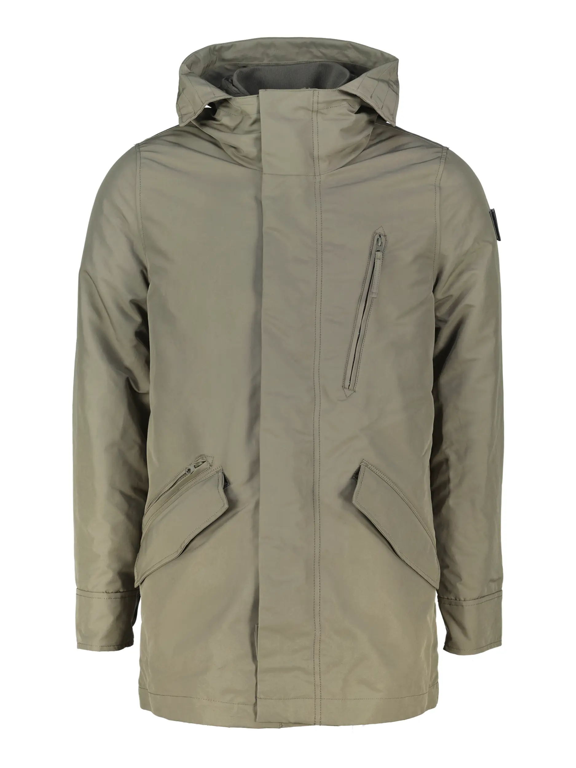 Wasserabweisende 3-in-1-Jacke 'Galena' - Artikel Vorderseite - Farbe: Grün
