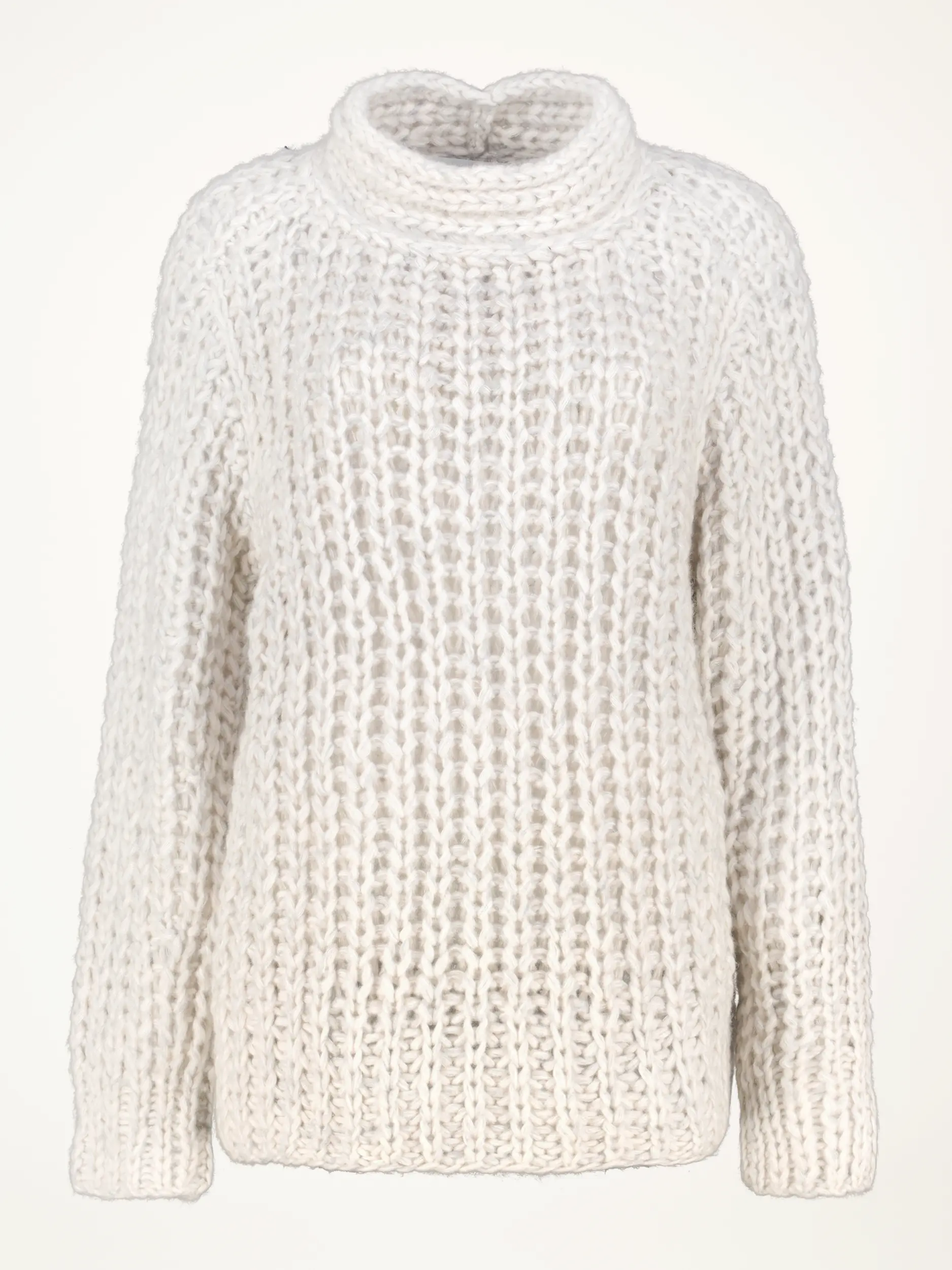 Pullover 'Viborg' aus Kaschmir langarm - Artikelansicht - Farbe: Creme
