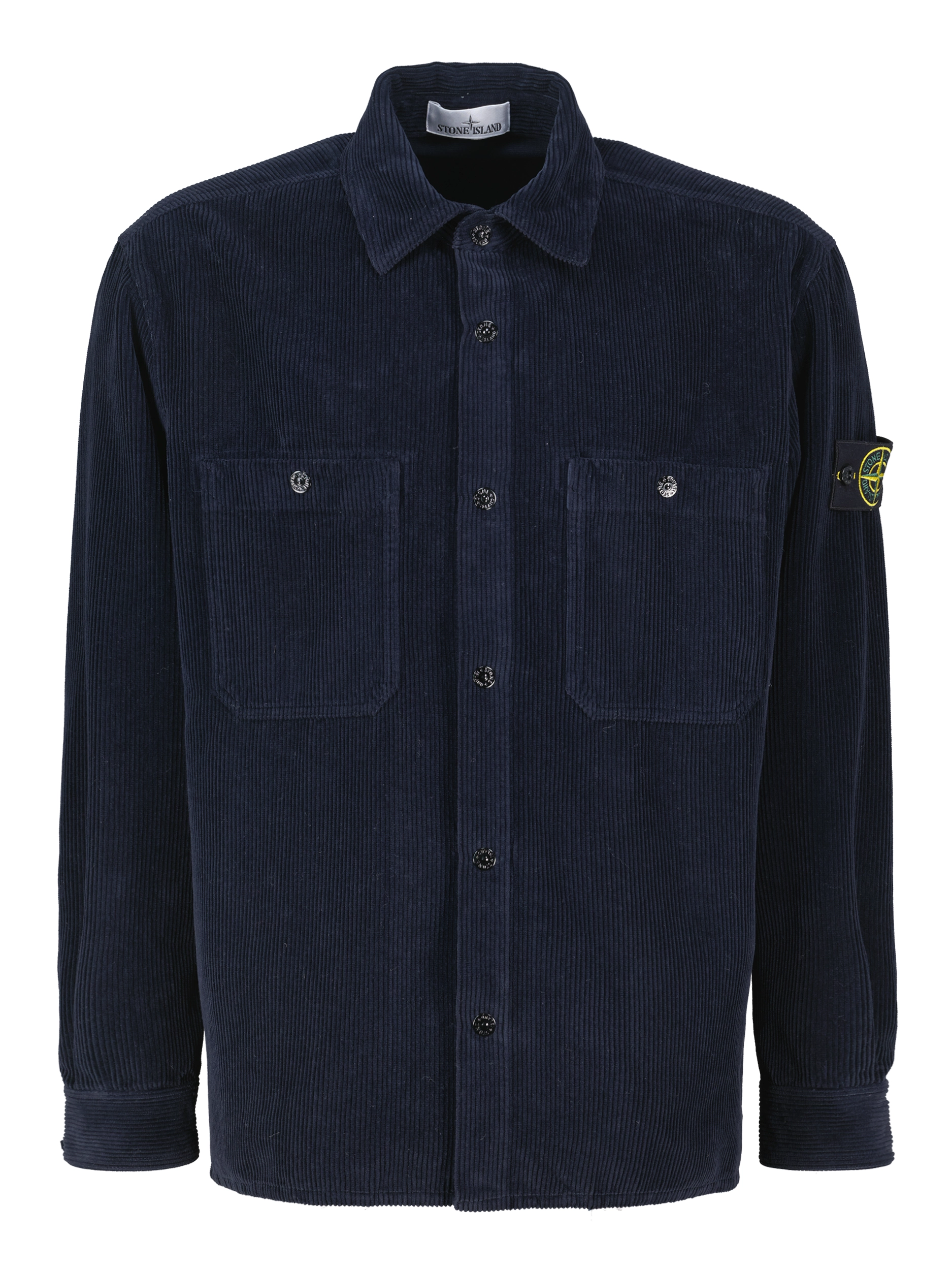 Cord Overshirt - Artikel Vorderseite - Farbe: Blau