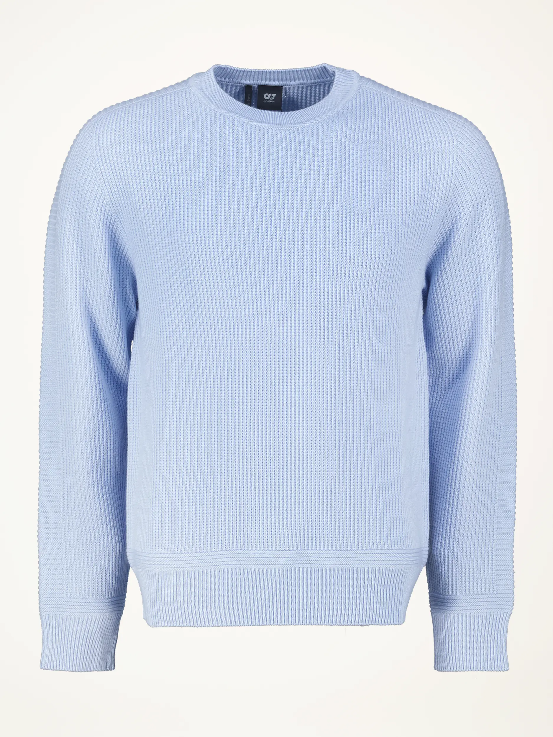 Pullover 'Fox' aus Wolle - Artikelansicht - Farbe: Blau