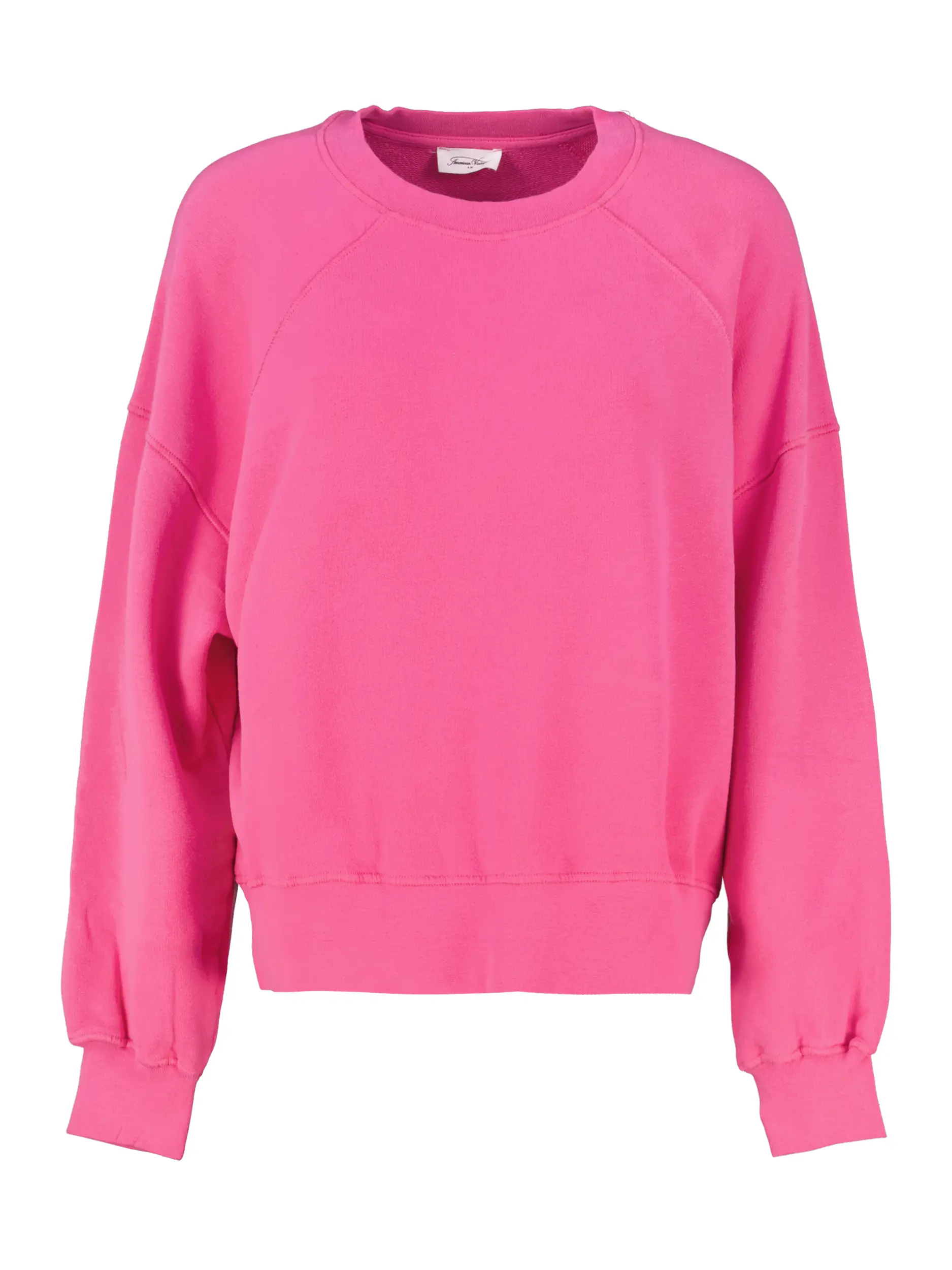 Sweatshirt langarm - Artikel Vorderseite - Farbe: Rosa&Pink