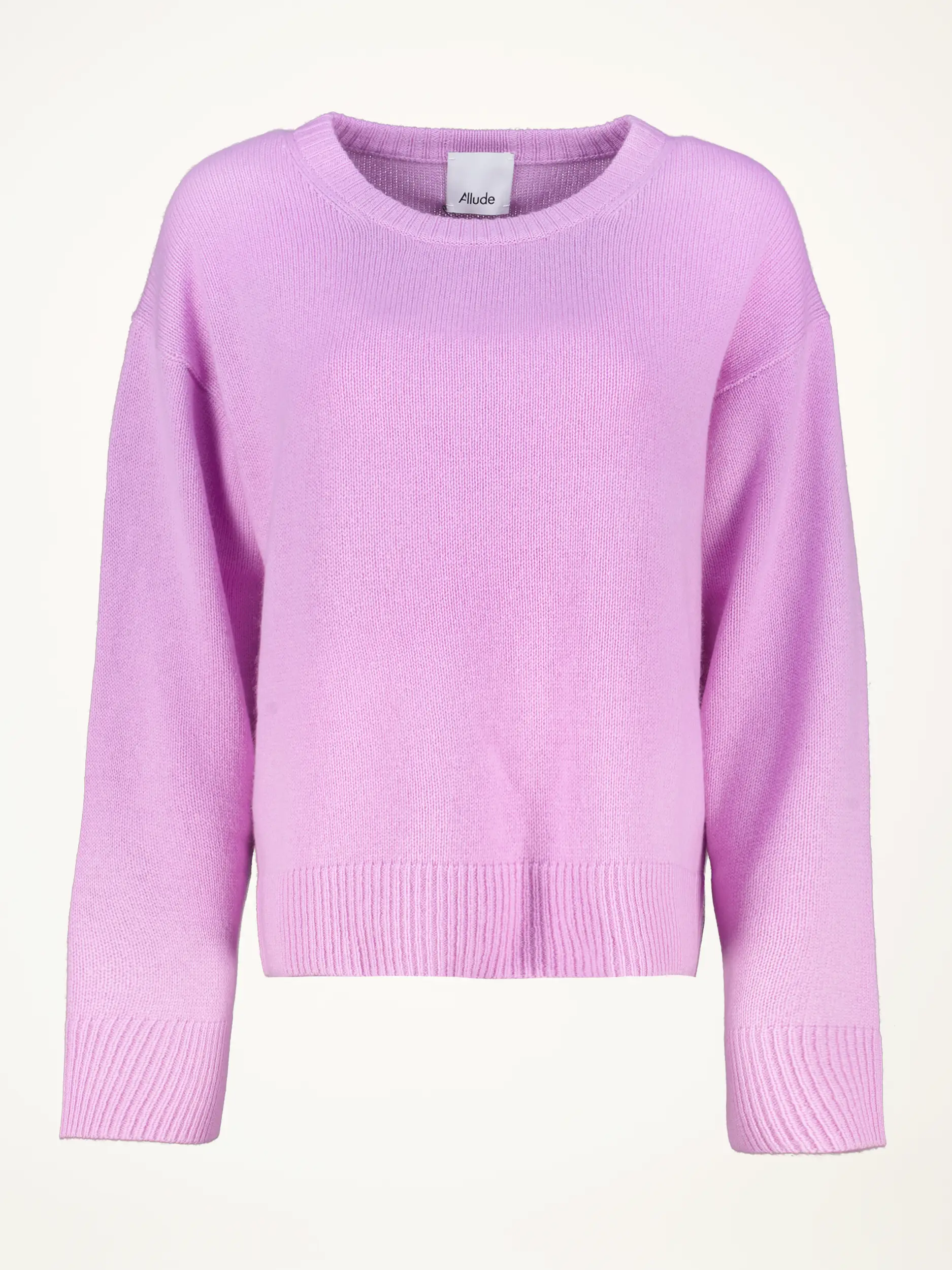 Pullover aus Kaschmir langarm - Artikelansicht - Farbe: Violett