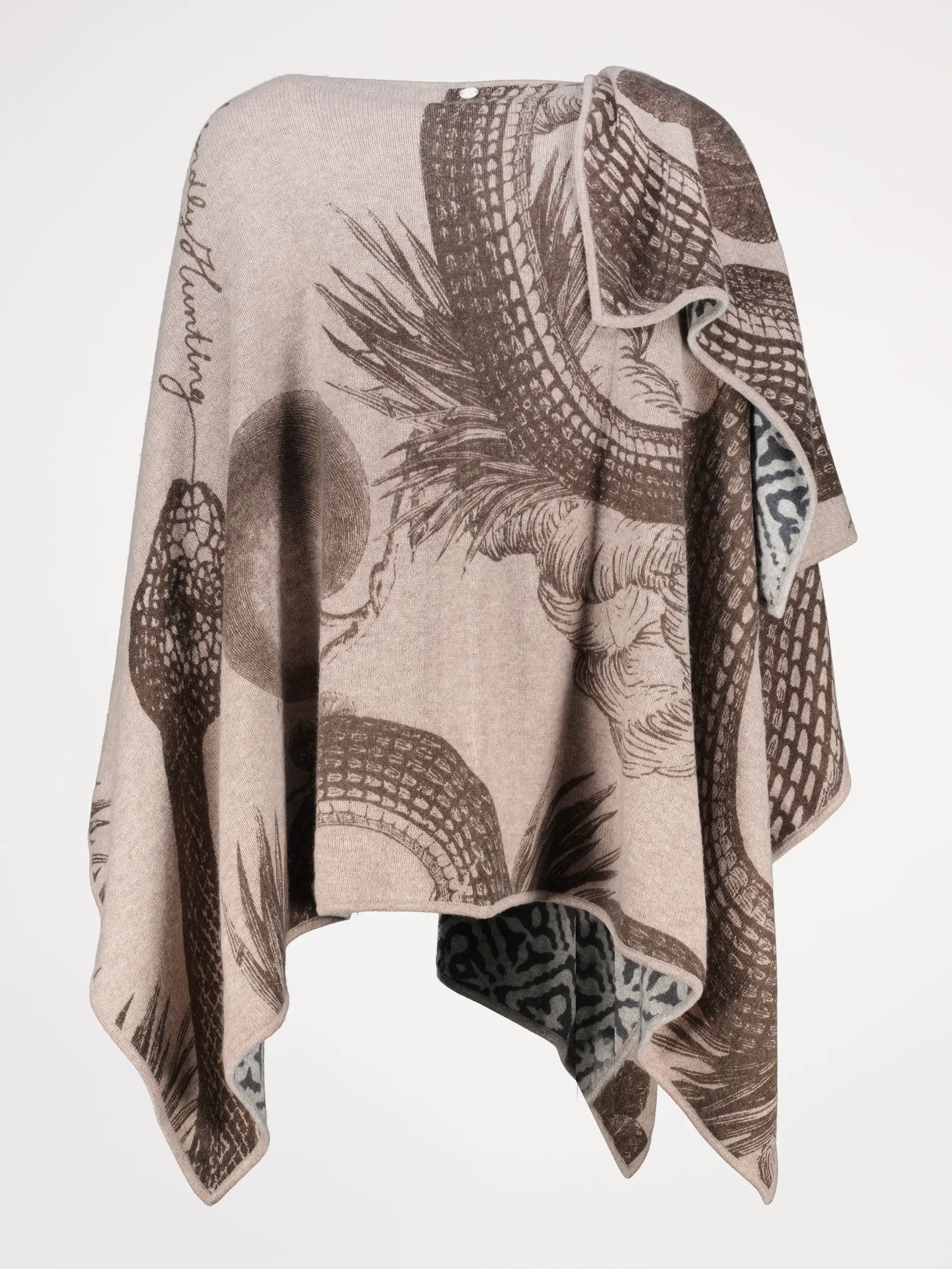 Cape - Artikel Rückseite - Farbe: Braun