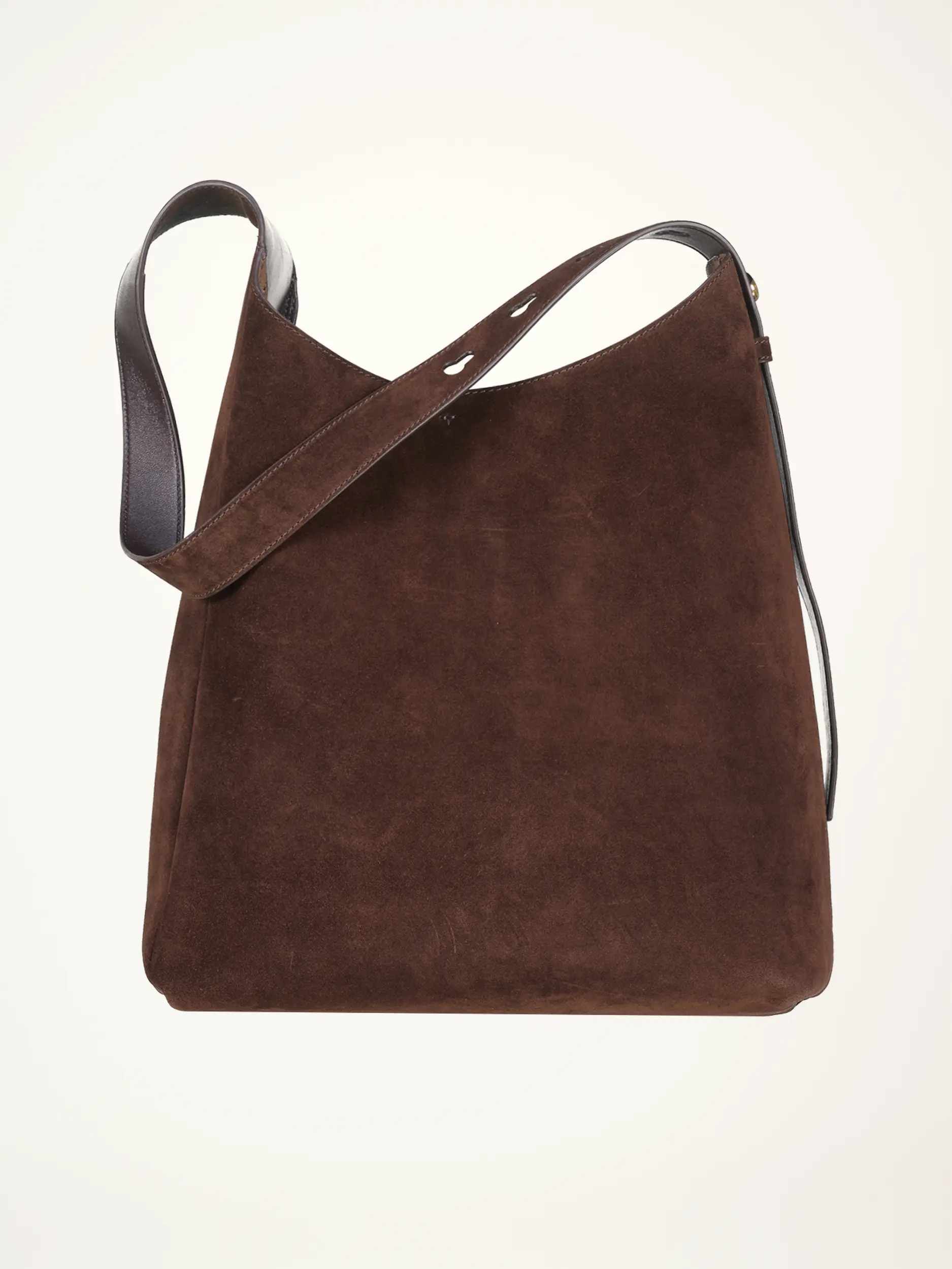 Tasche 'Romy' aus Wildleder - Artikelansicht - Farbe: Braun