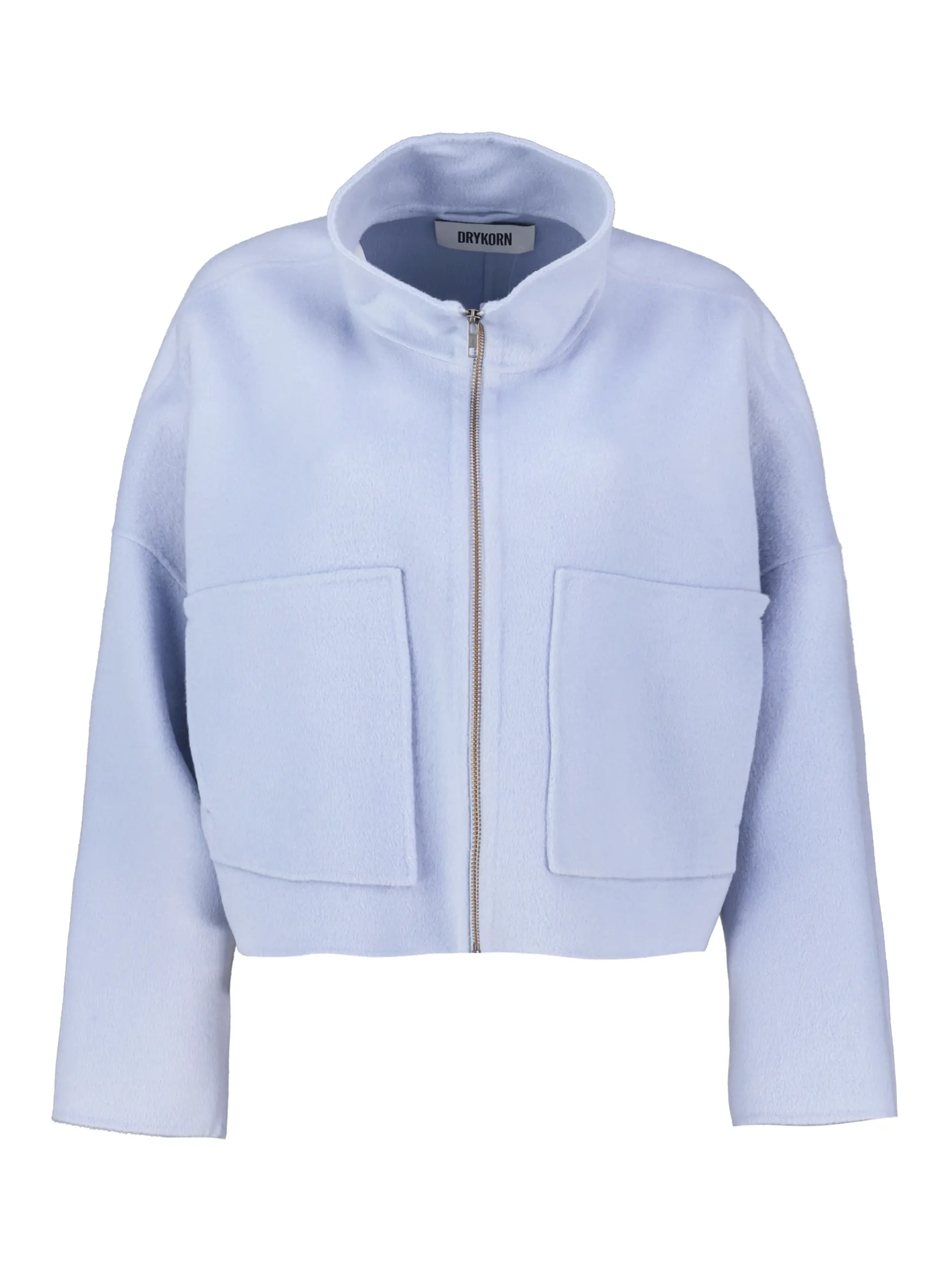 Wolljacke 'Elstow' - Artikel Vorderseite - Farbe: Blau