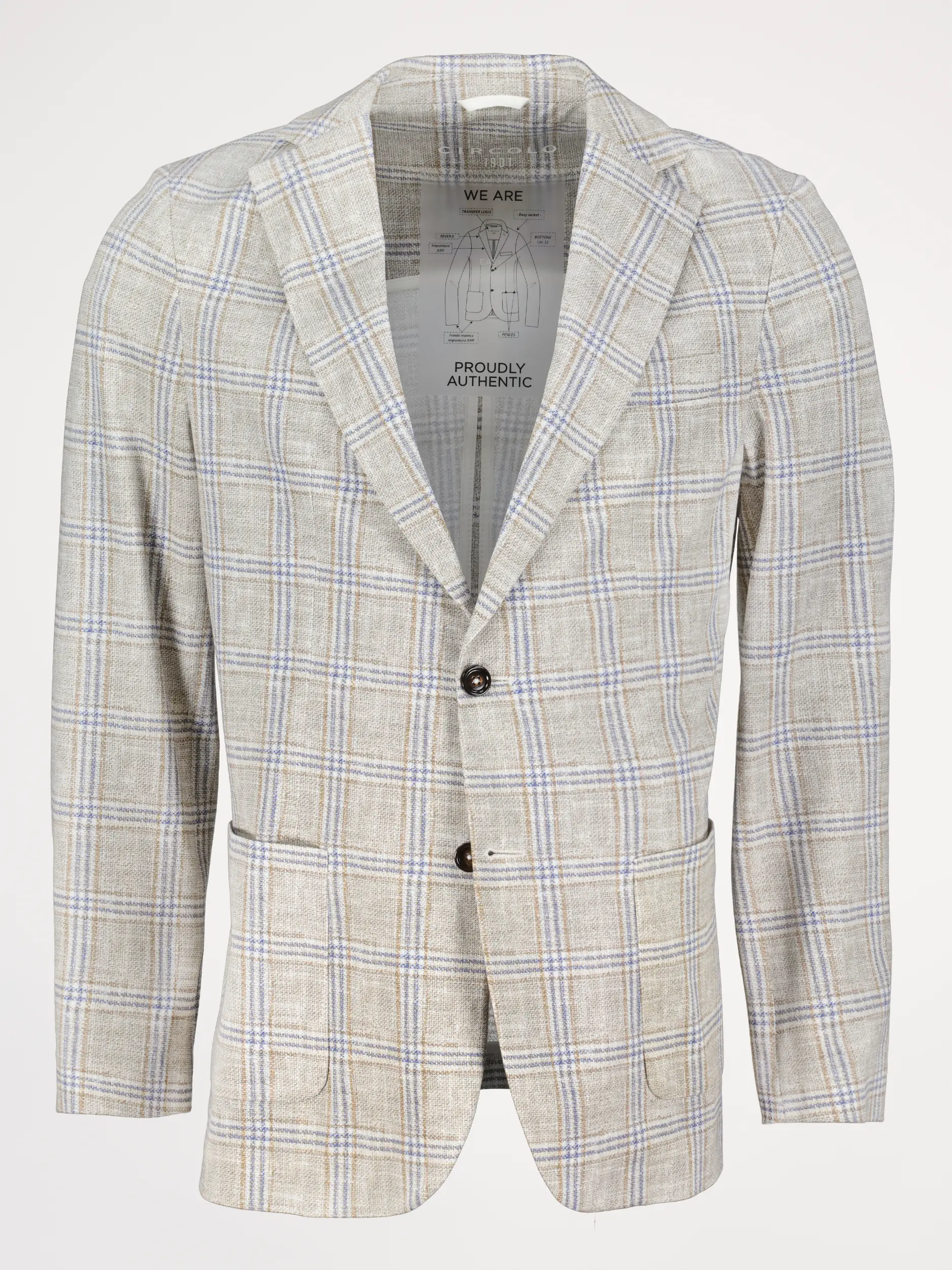 Sakko - Artikelansicht - Farbe: Braun