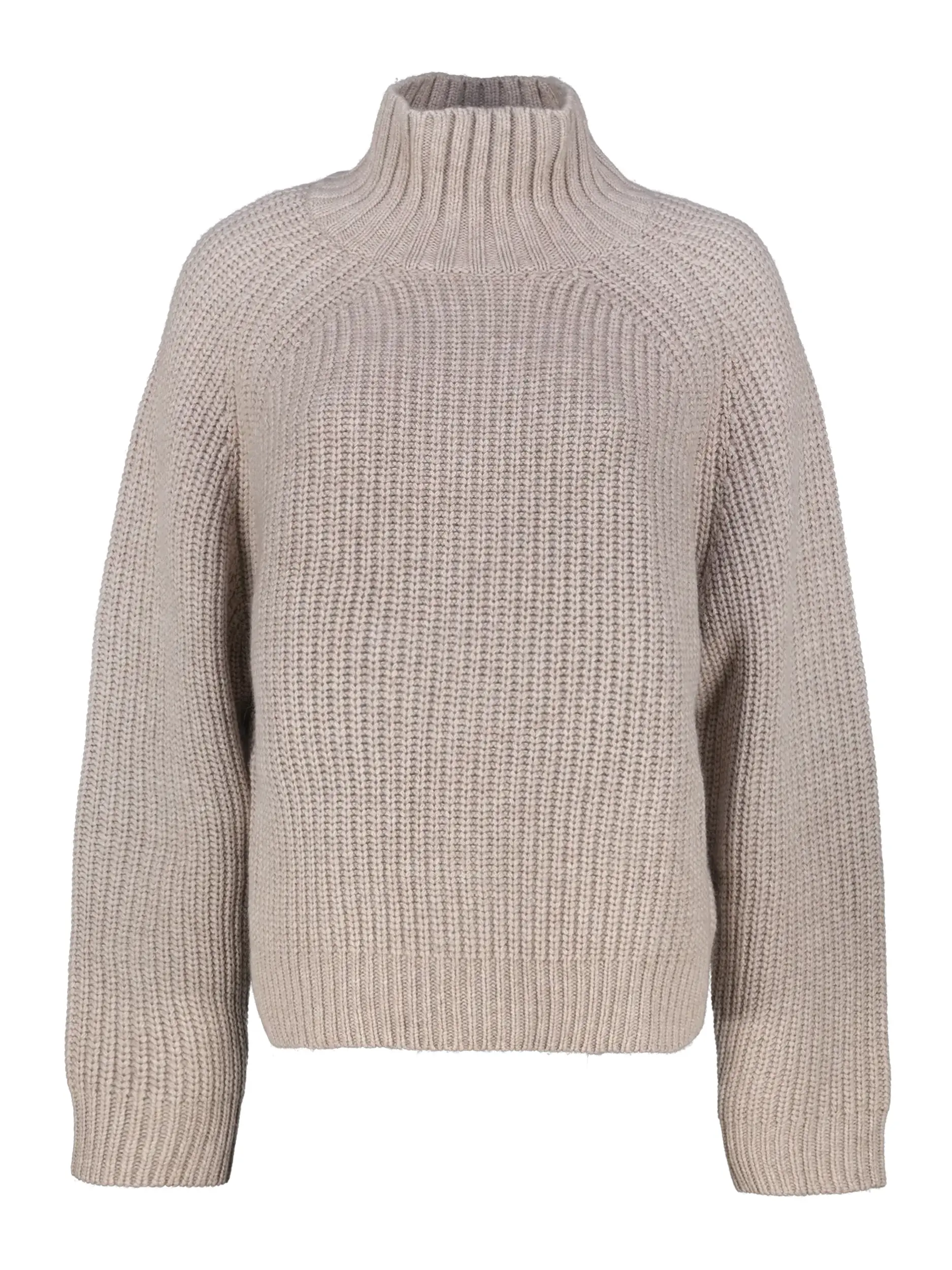 Pullover aus Wolle langarm - Artikel Vorderseite - Farbe: Braun
