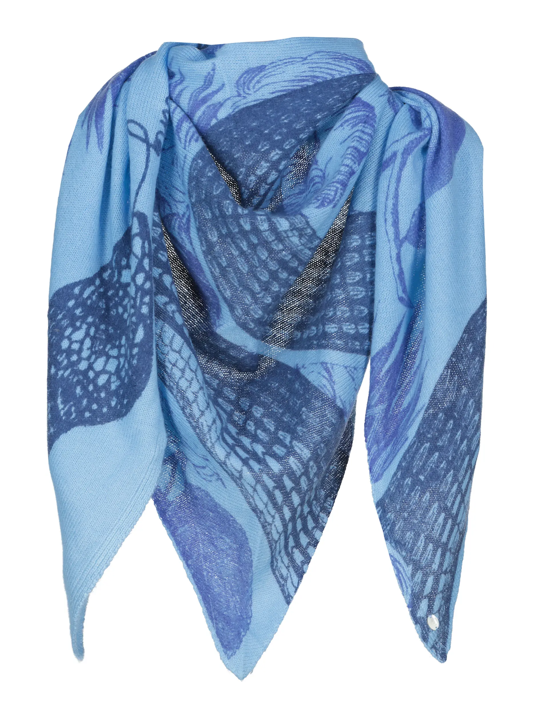 Tuch - Artikel Vorderseite - Farbe: Blau