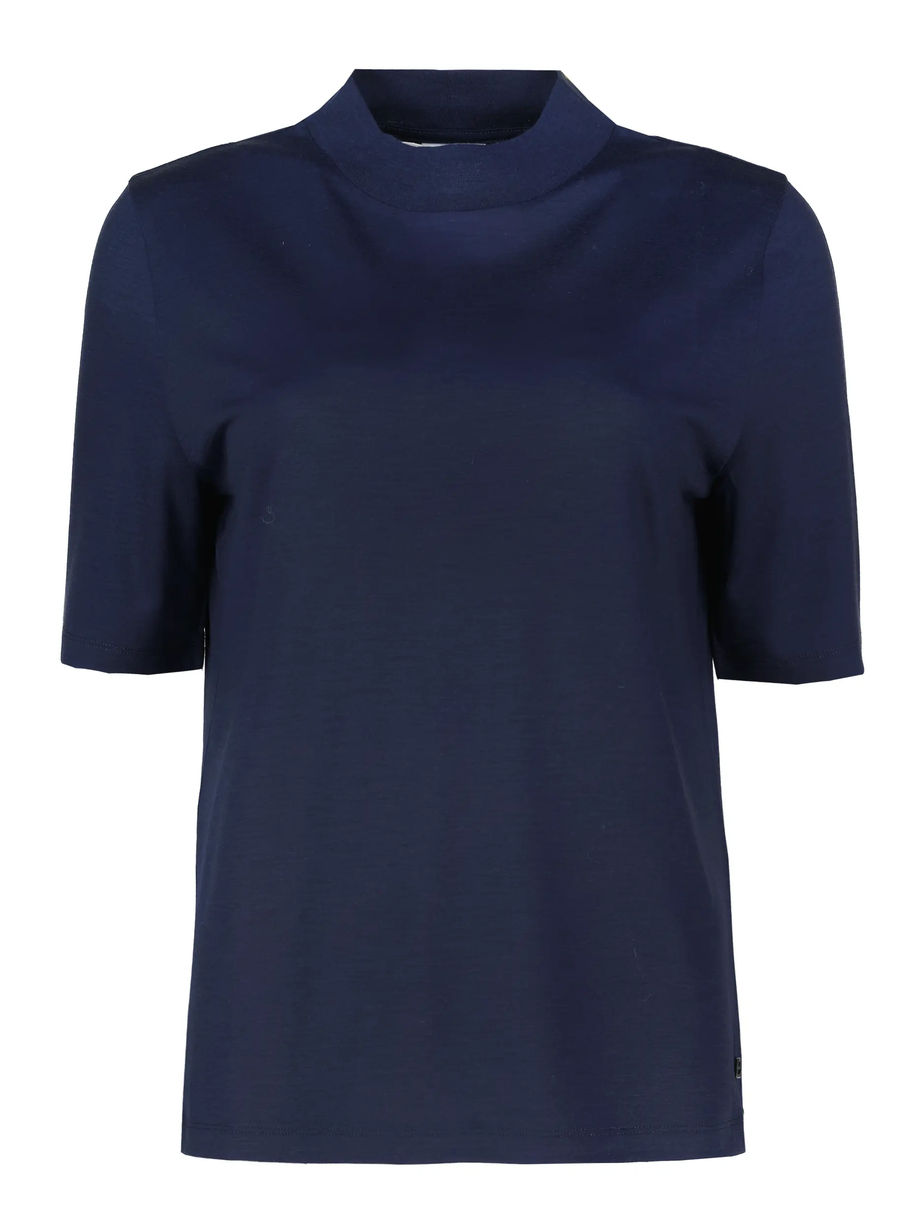 T-Shirt 'Willow' aus Wolle 3/4-Arm - Artikel Vorderseite - Farbe: Blau