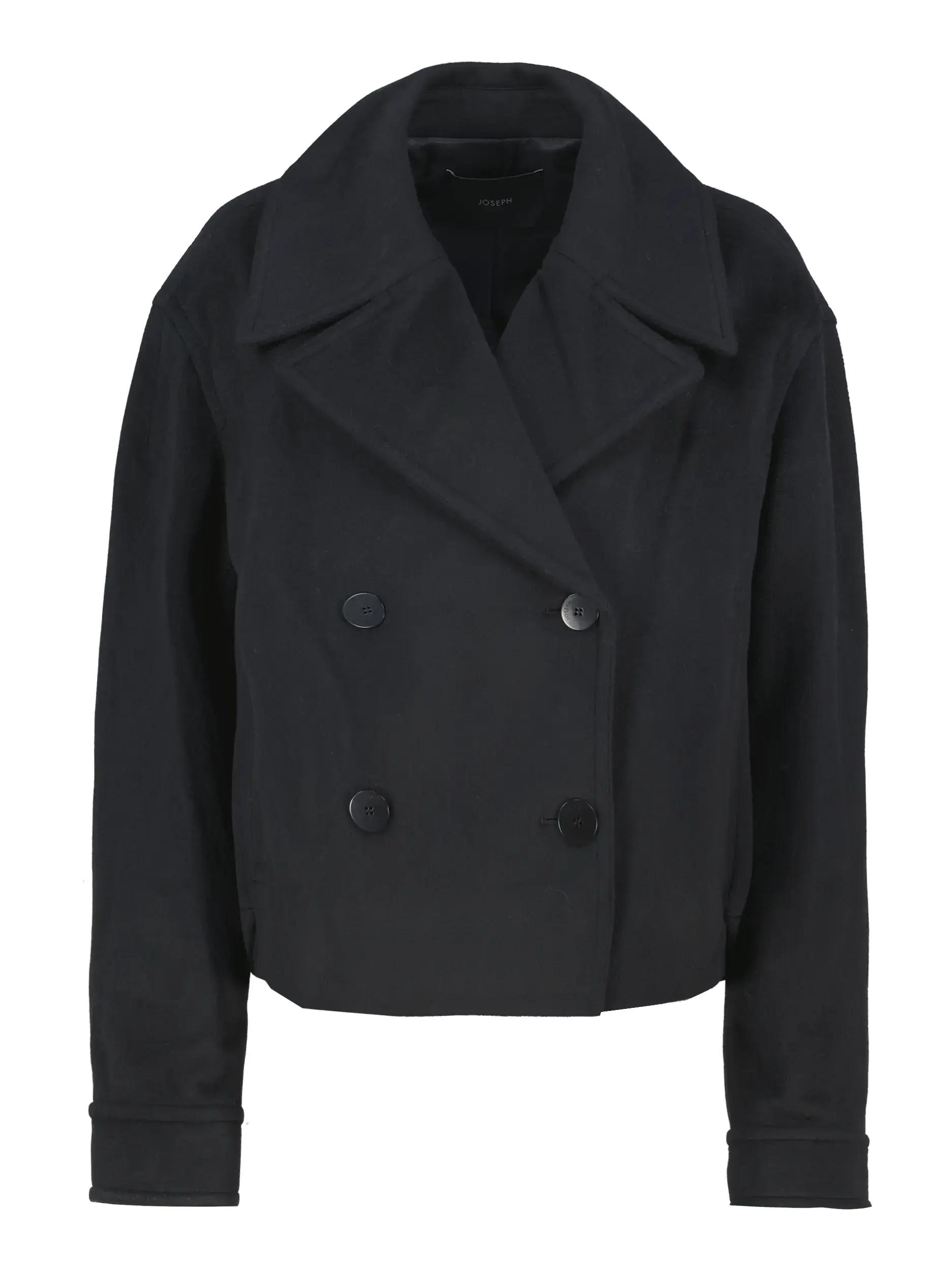 Jacke aus Wolle - Artikel Vorderseite - Farbe: Schwarz