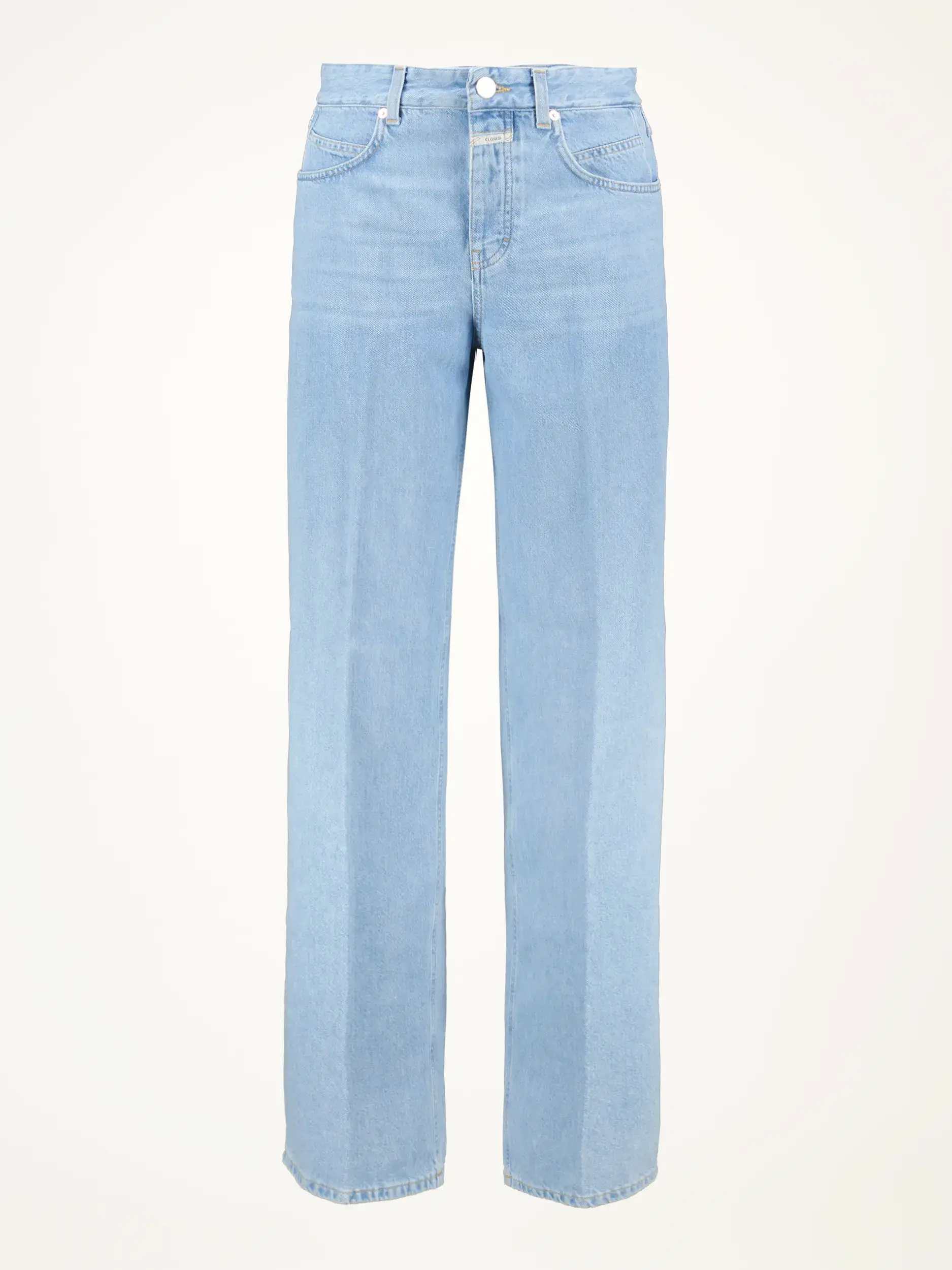 Mid Waist Wide Leg Jeans 'Nikka' - Artikelansicht - Farbe: Blau