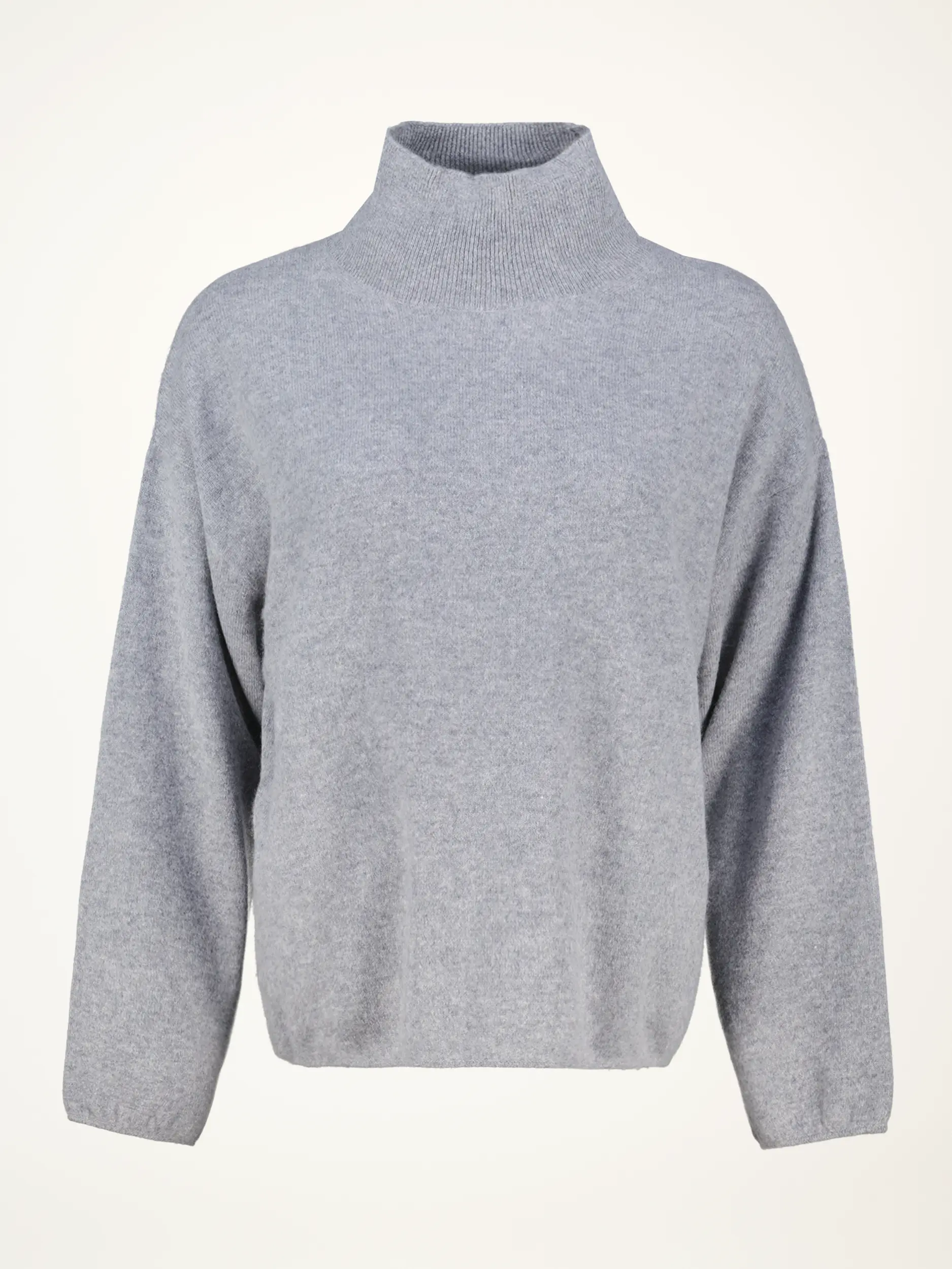 Pullover aus Kaschmir langarm - Artikelansicht - Farbe: Grau