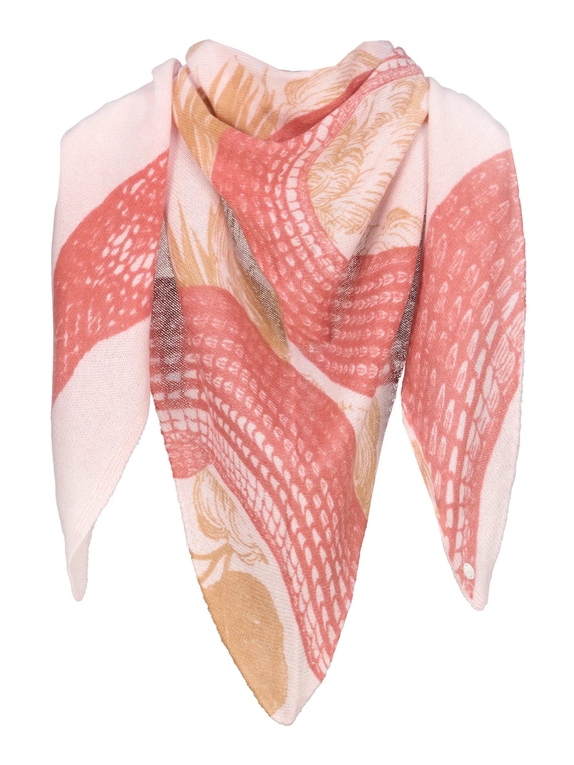 Tuch - Artikel Vorderseite - Farbe: Rosa&Pink