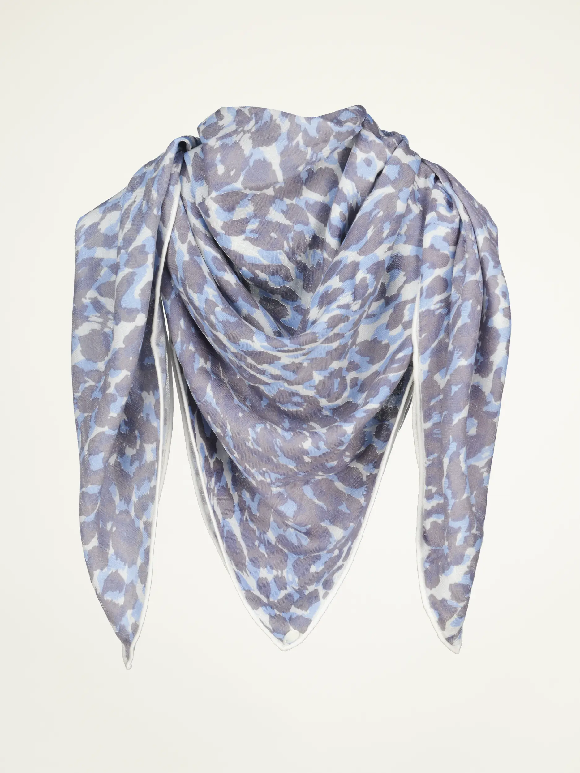 Tuch 'Cheetah' - Artikelansicht - Farbe: Blau