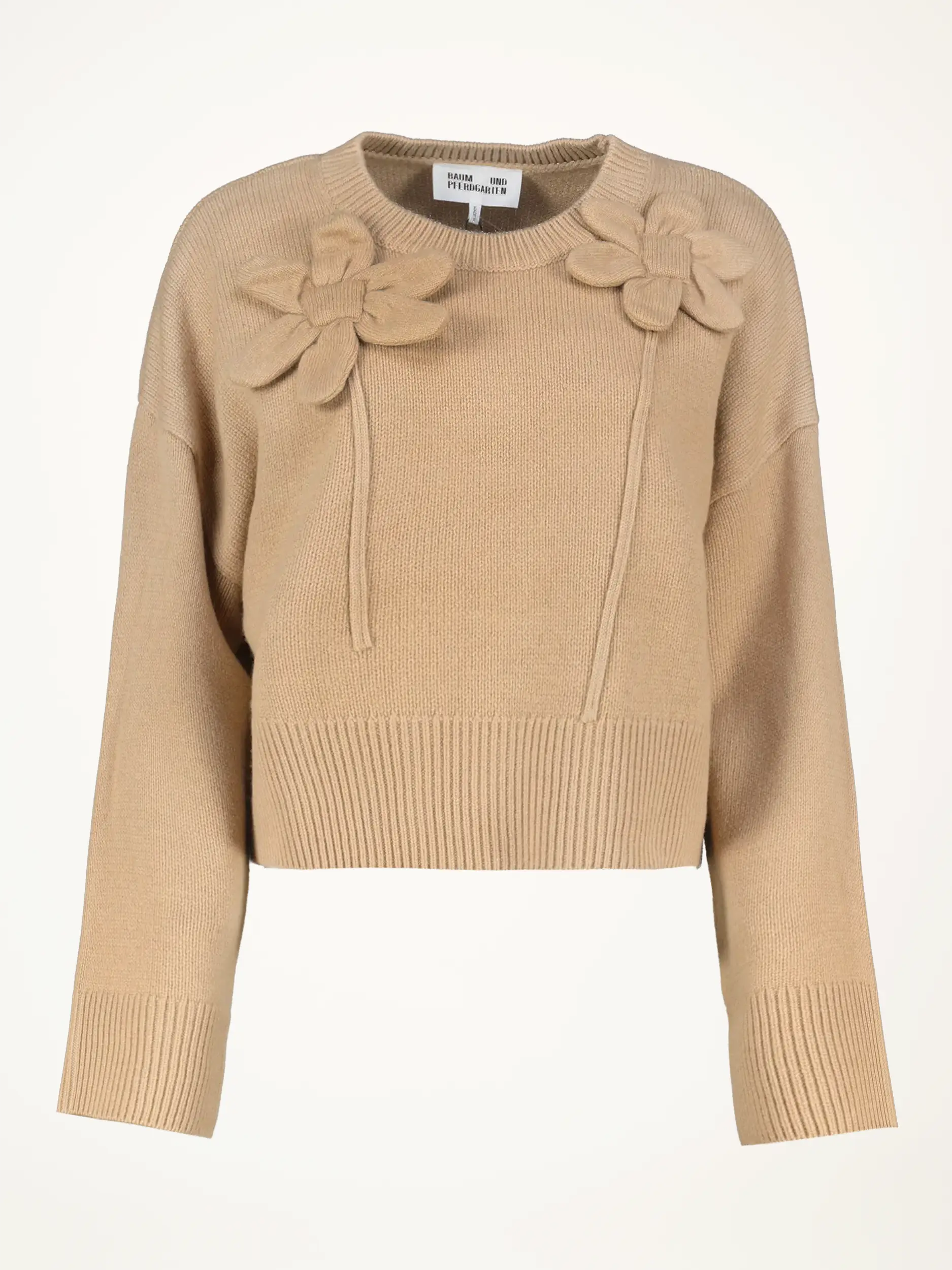 Pullover langarm - Artikelansicht - Farbe: Braun