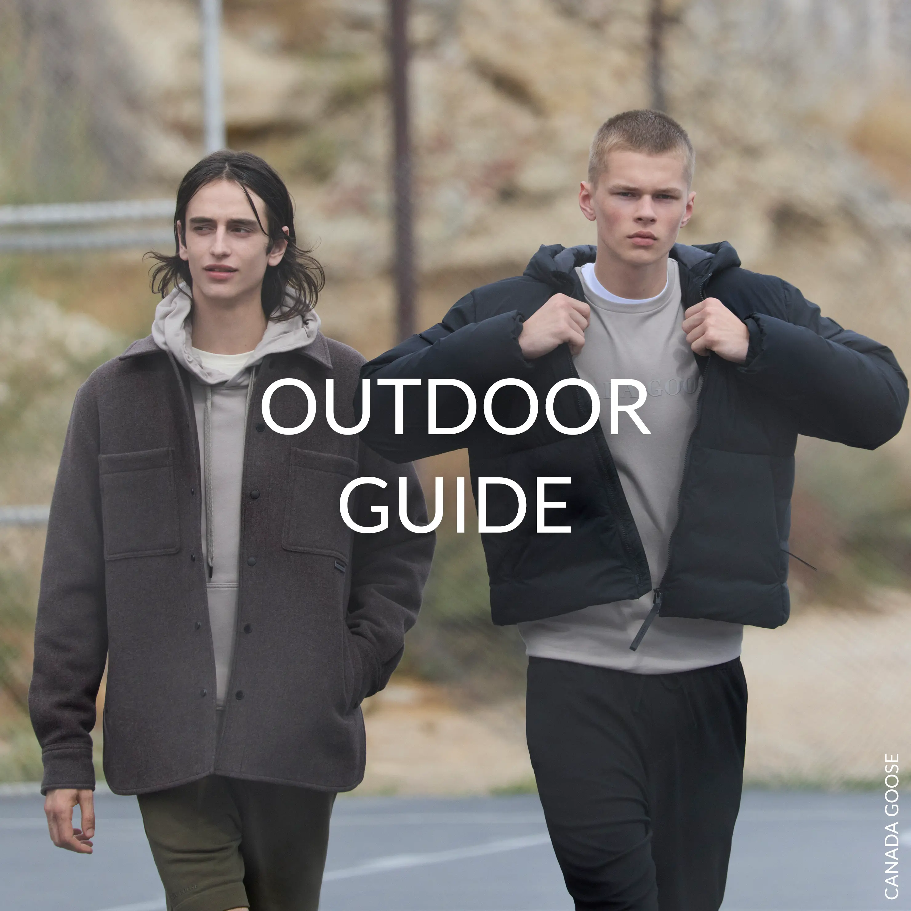 Zum Herren Trendthema Outdoor Guide 