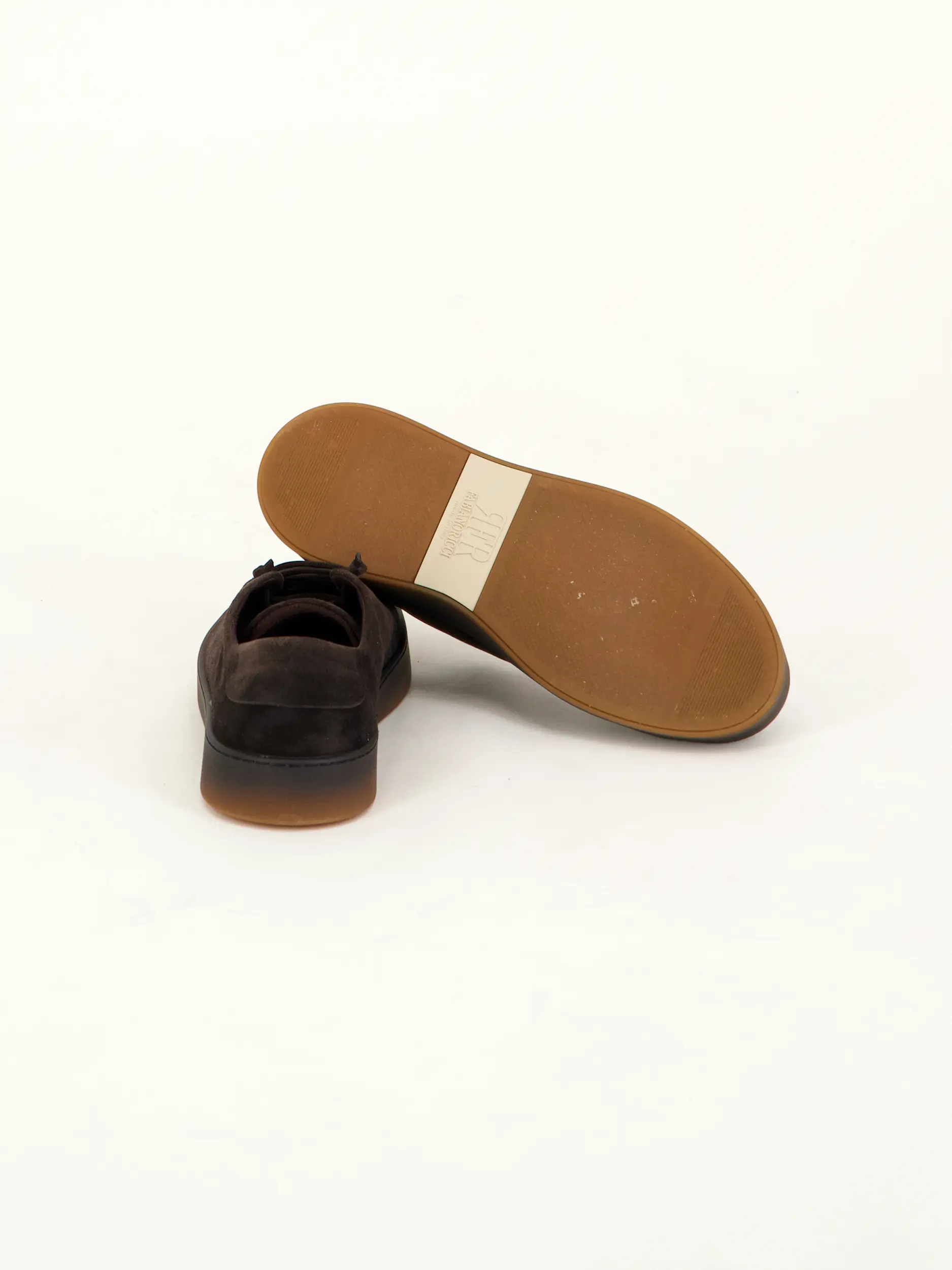 Sneaker aus Veloursleder - Artikel weitere Detailansicht 1 - Farbe: Braun