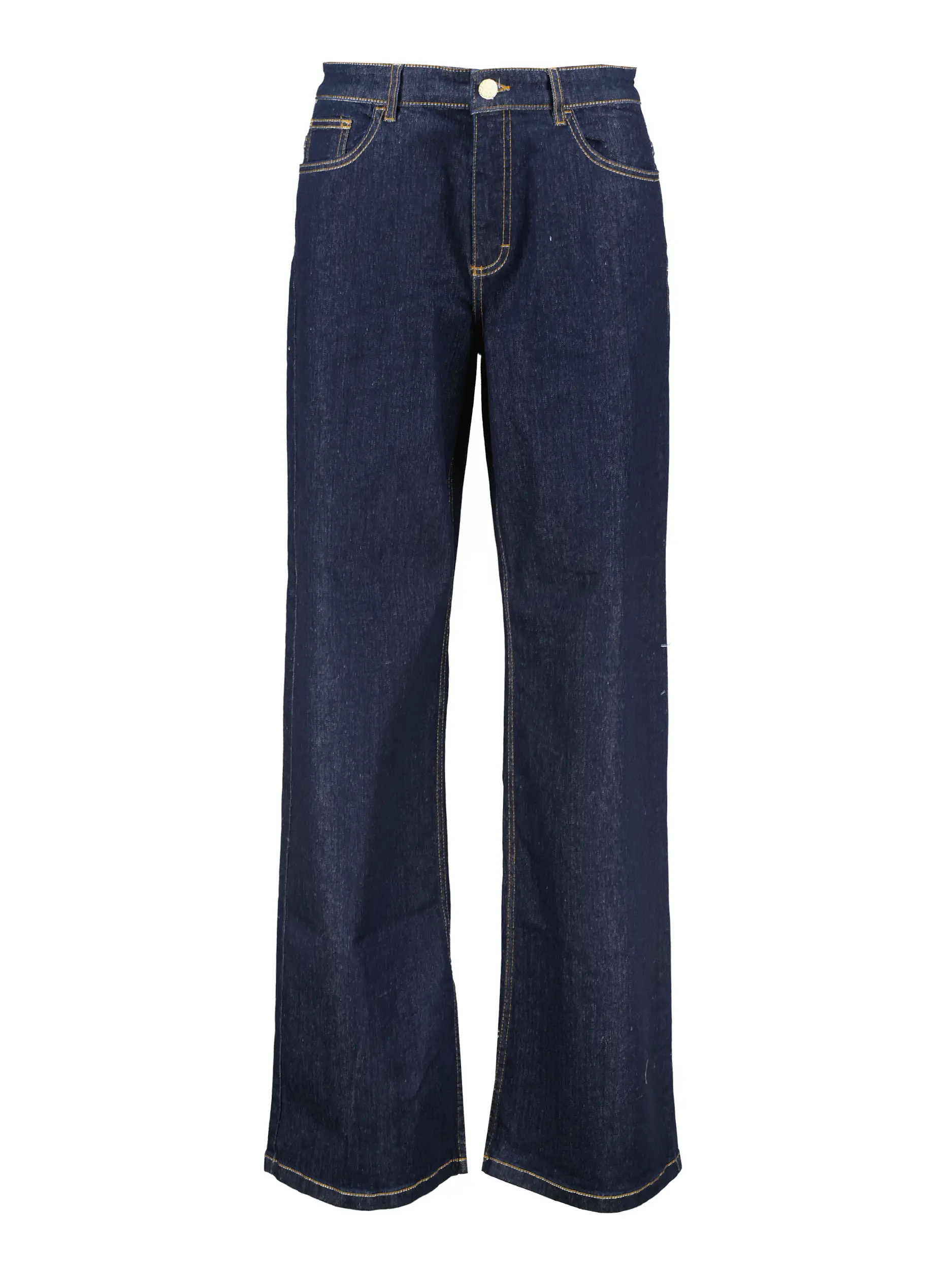 High Rise Wide Leg Jeans - Artikel Vorderseite - Farbe: Blau