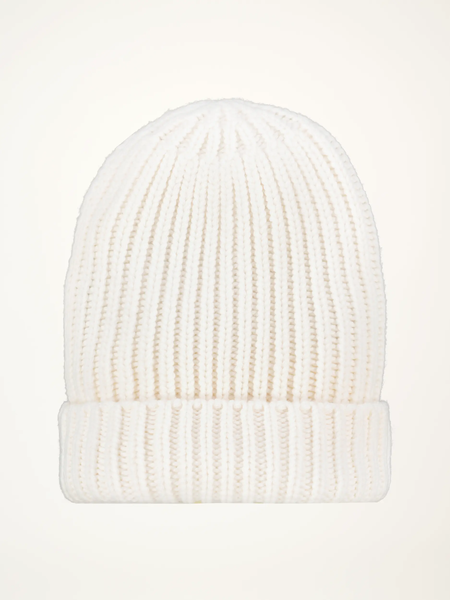Strickmütze 'Beanie' - Artikelansicht - Farbe: Creme