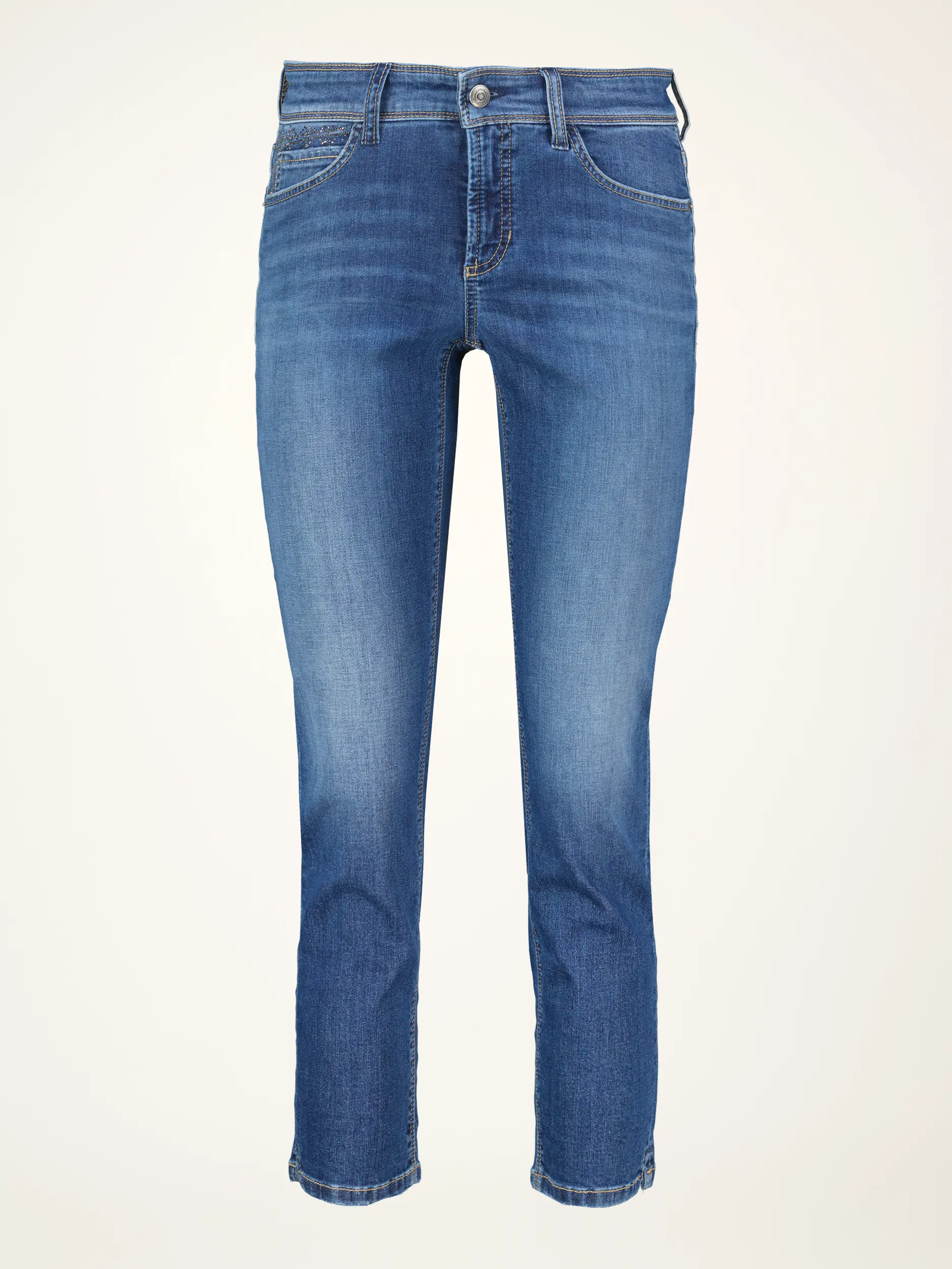 Mid Rise Slim Fit Cropped Jeans 'Piper Short' - Artikelansicht