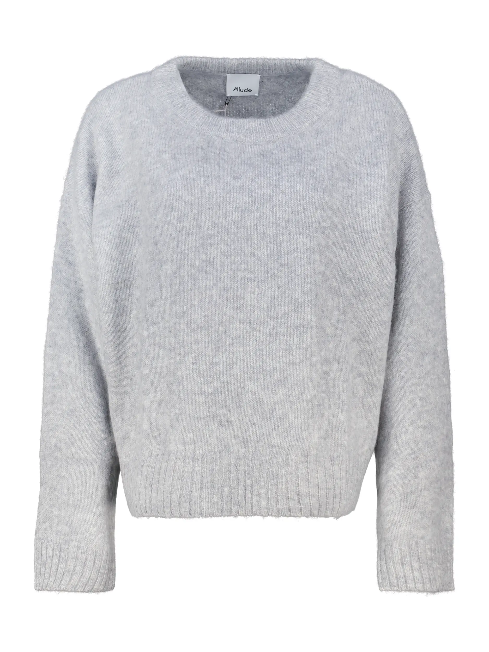 Pullover aus Kaschmir langarm - Artikel Vorderseite - Farbe: Grau