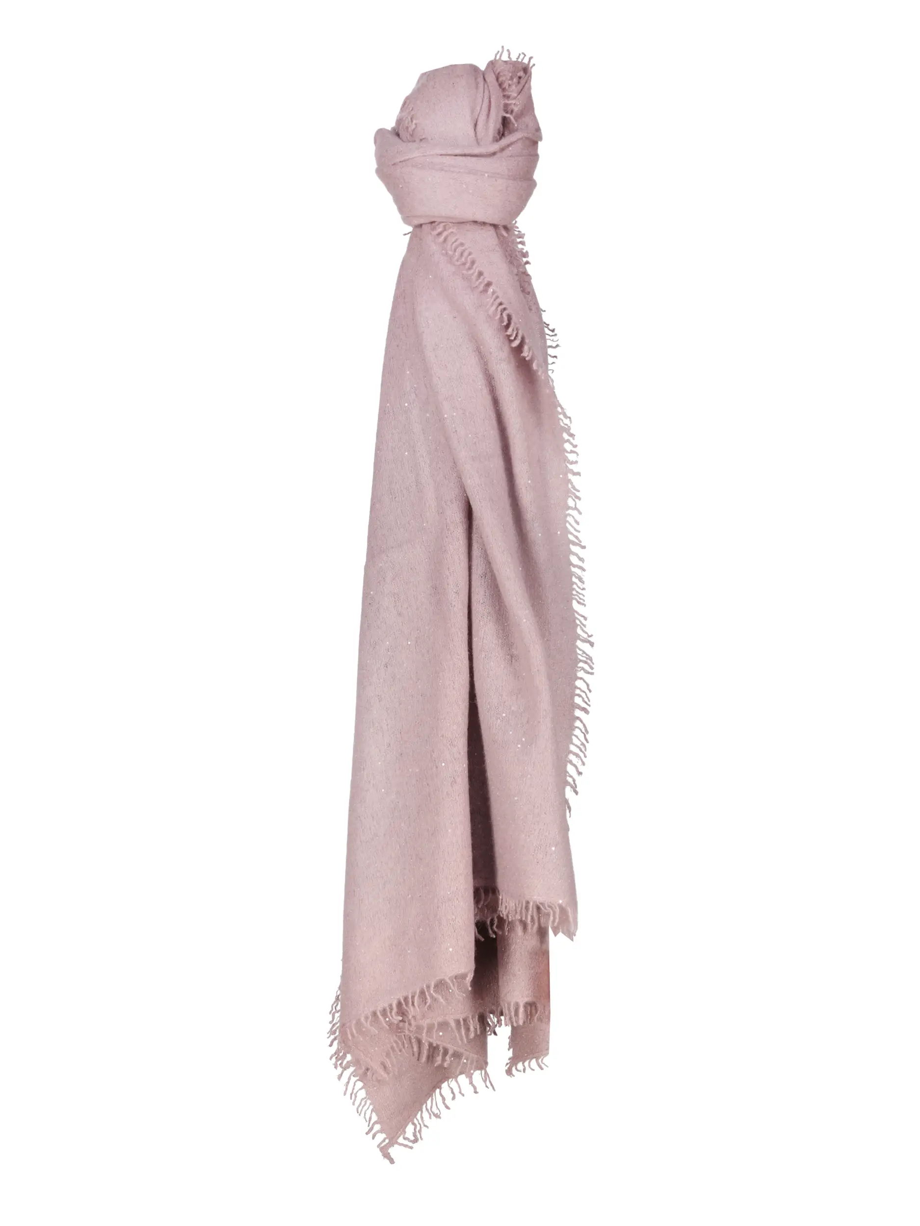 Schal mit Pailletten - Artikel Vorderseite - Farbe: Braun