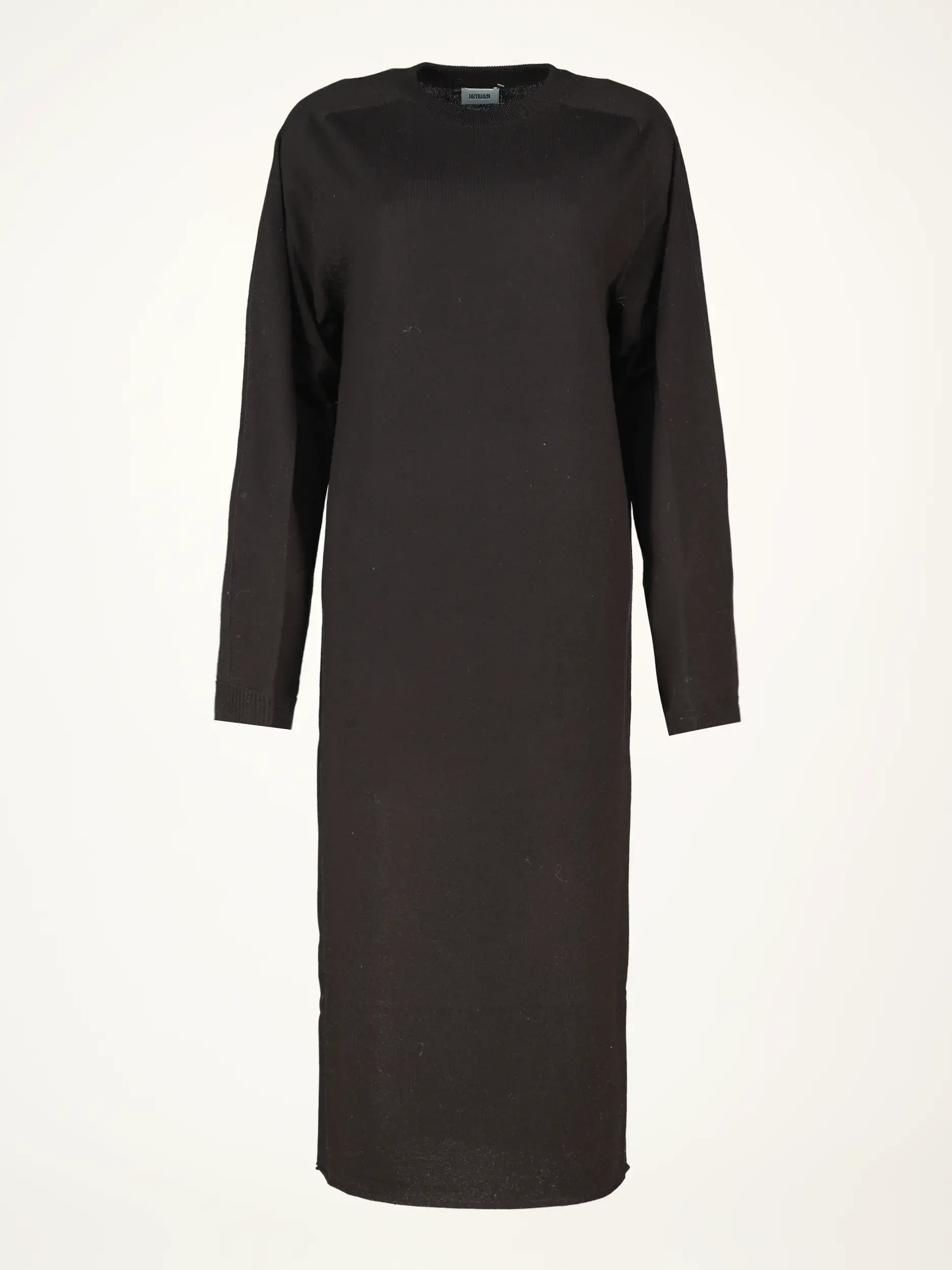 Midi Strickkleid 'Rimone' langarm - Artikelansicht - Farbe: Braun