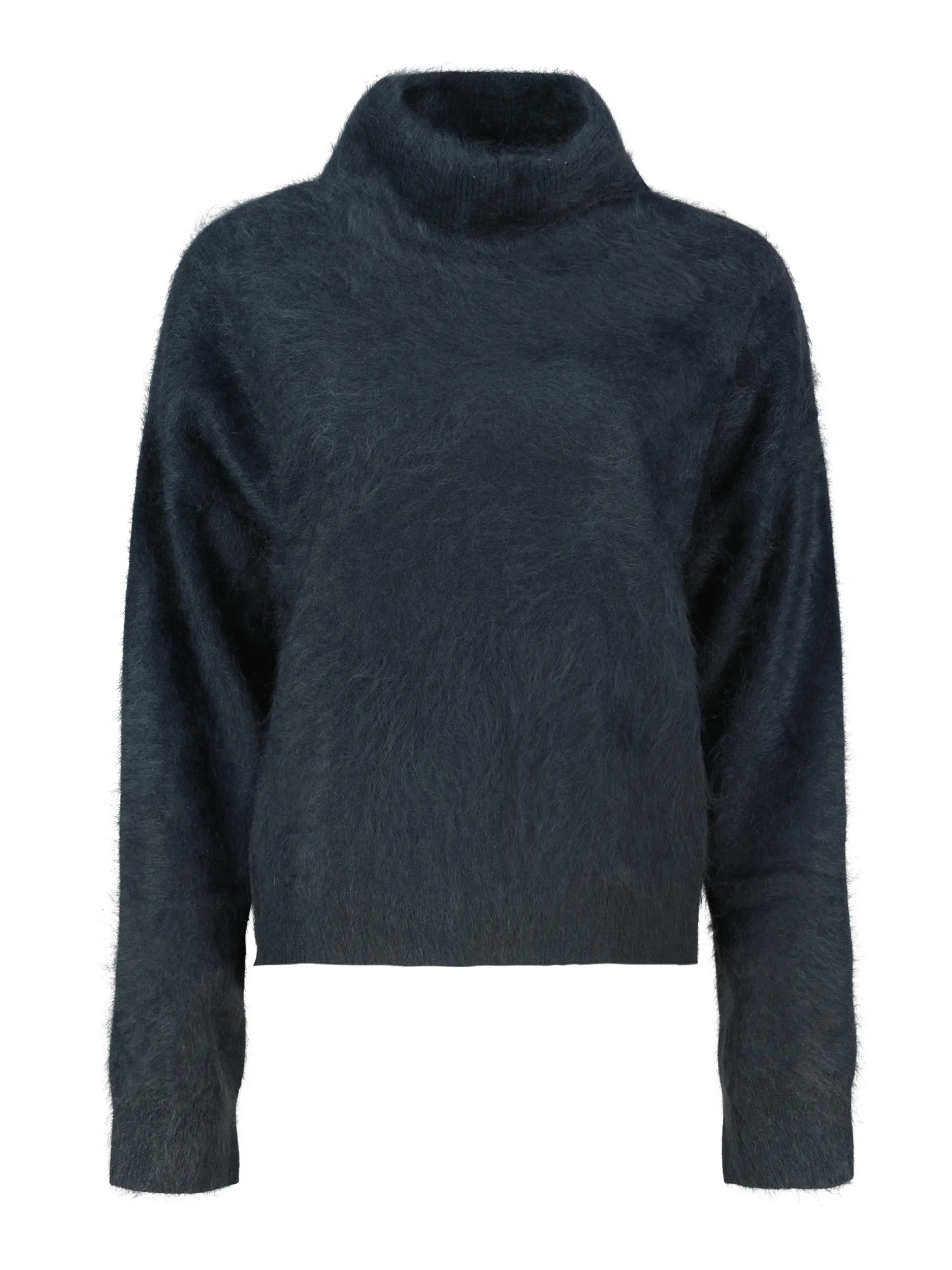 Pullover 'Embla' aus Kaschmir langarm - Artikel Vorderseite - Farbe: Grau