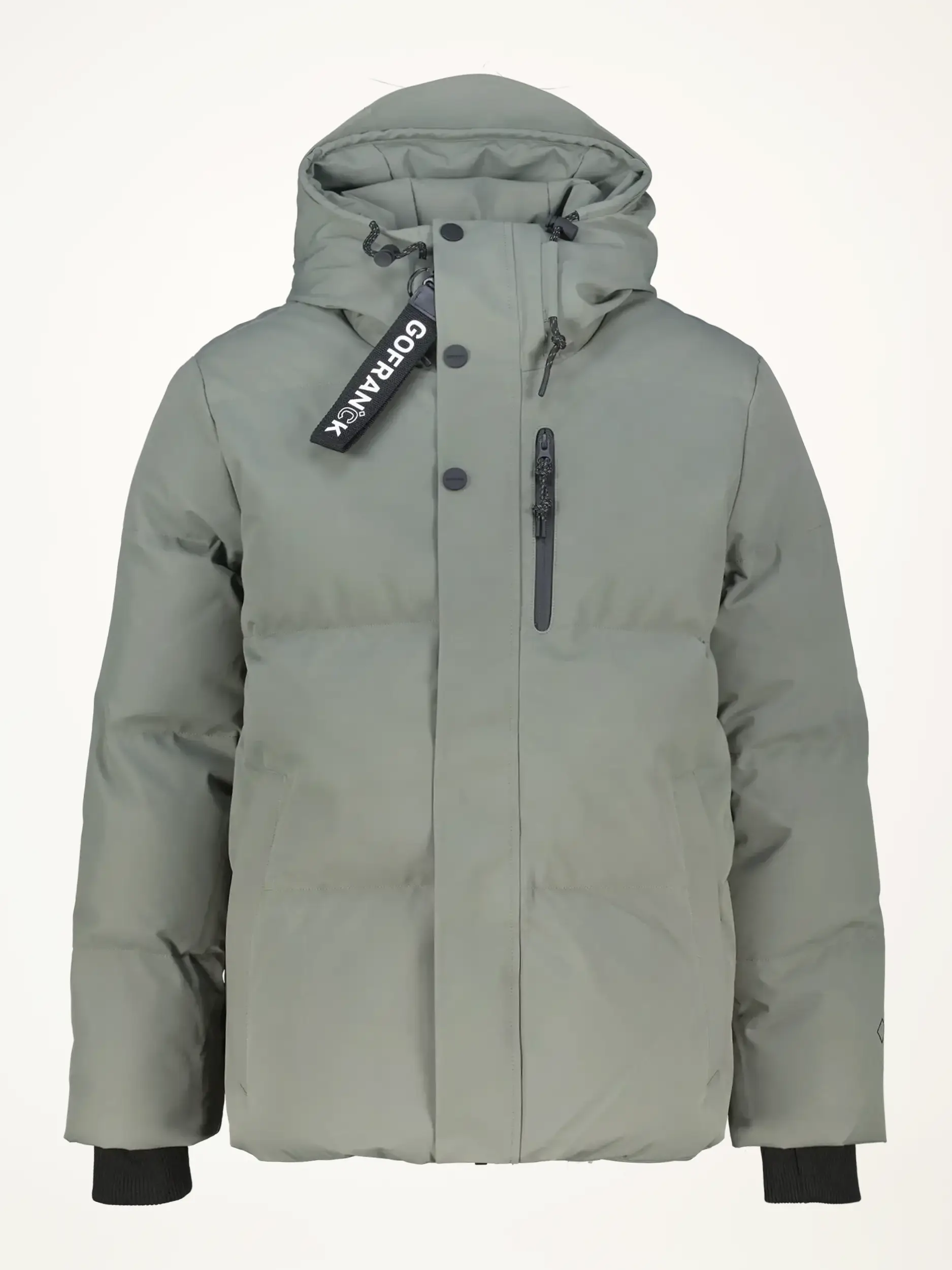 Wasserdichte Jacke 'Bayu' - Artikelansicht - Farbe: Grün