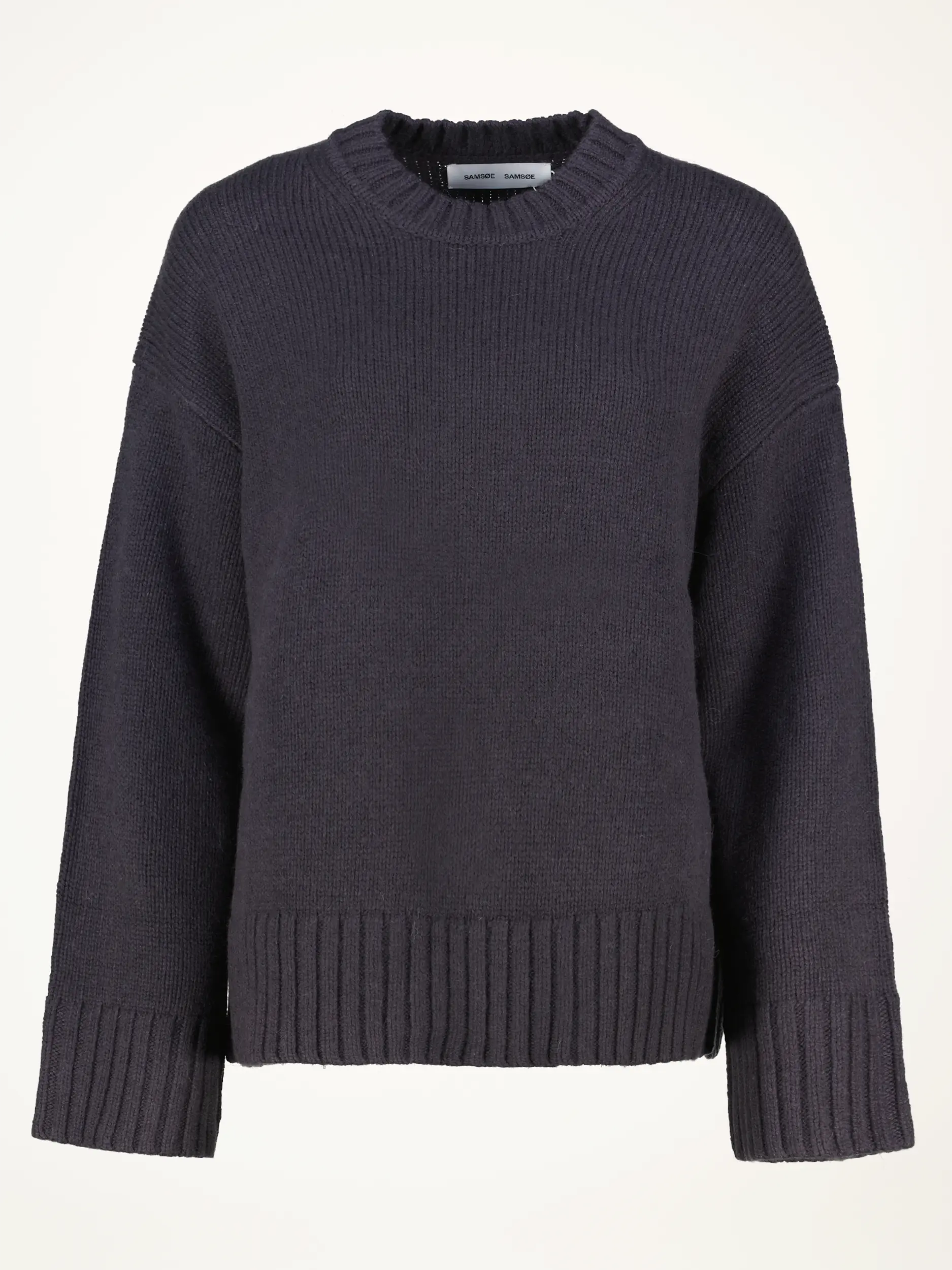 Pullover 'Sakeiku' aus Wolle langarm  - Artikelansicht - Farbe: Blau