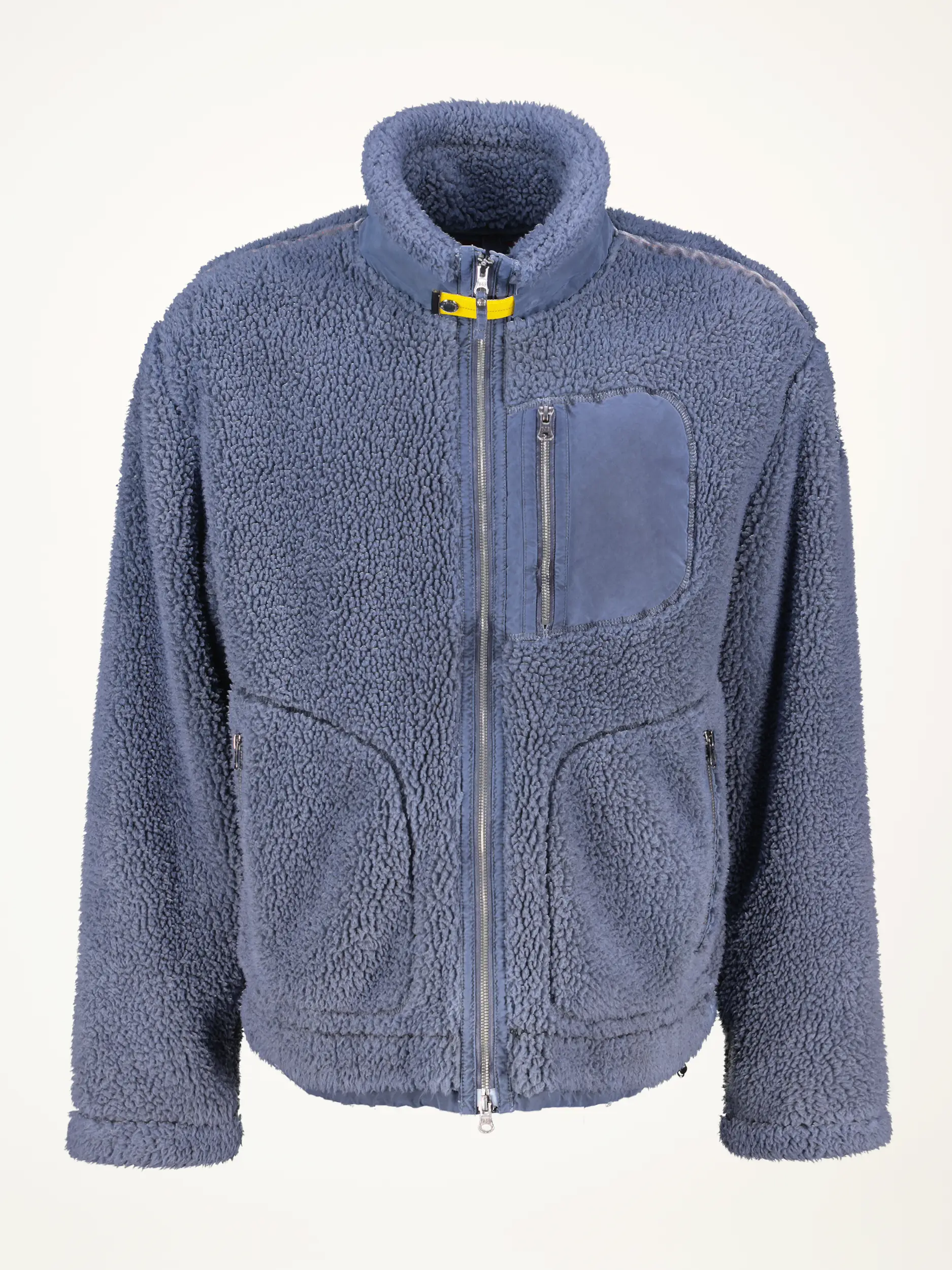 Teddyfelljacke 'Kimball' - Artikelansicht - Farbe: Blau