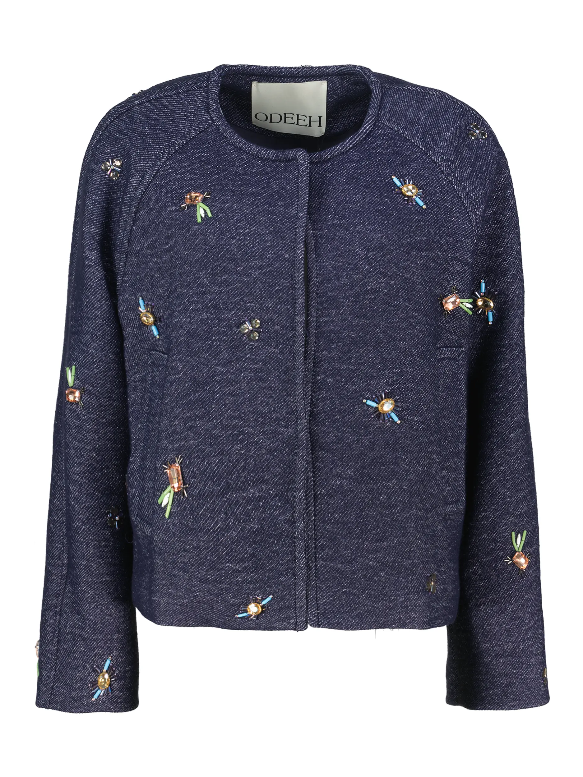 Jacke aus Woll-Mix - Artikel Vorderseite - Farbe: Blau