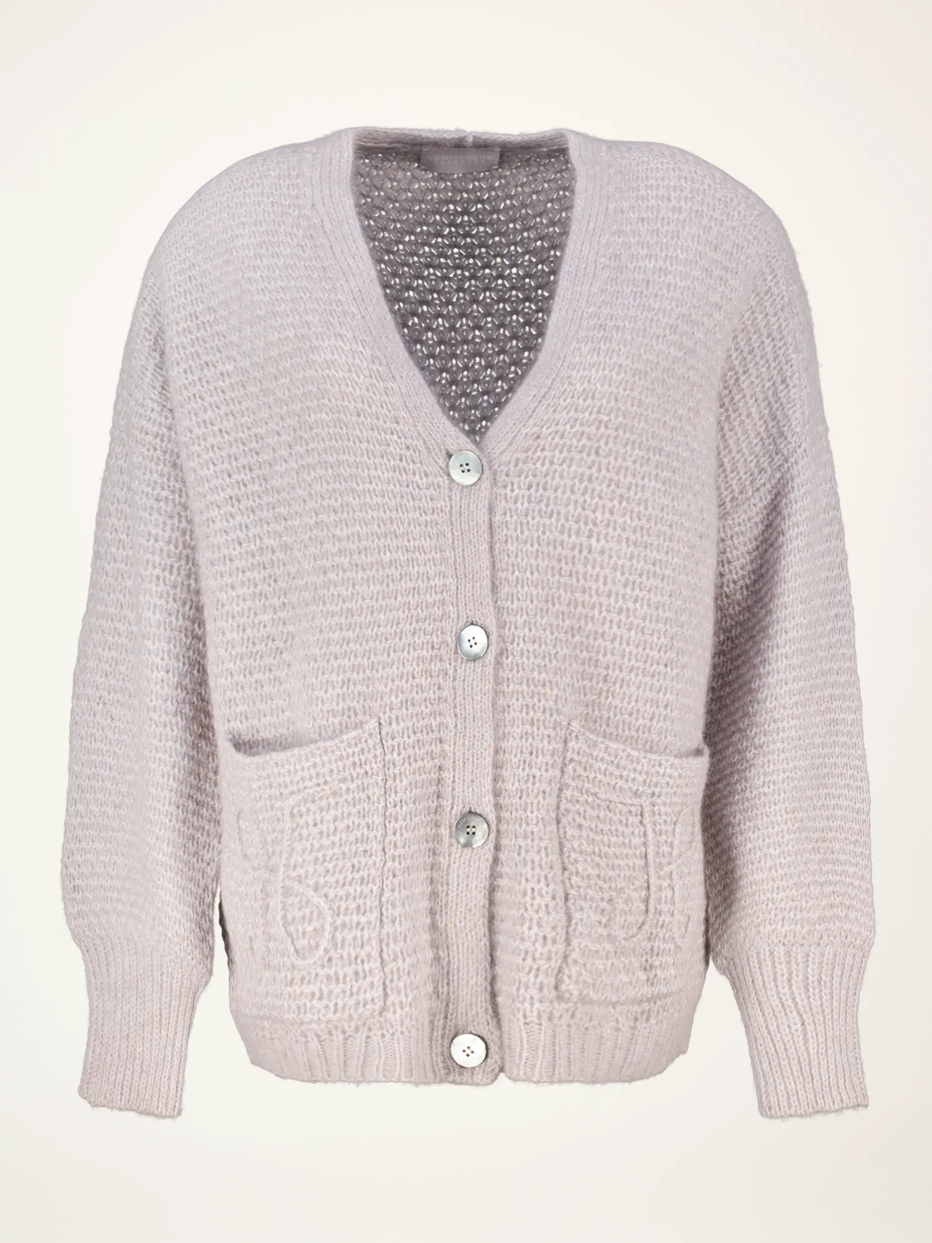 Strickjacke aus Kaschmir - Artikelansicht - Farbe: Braun