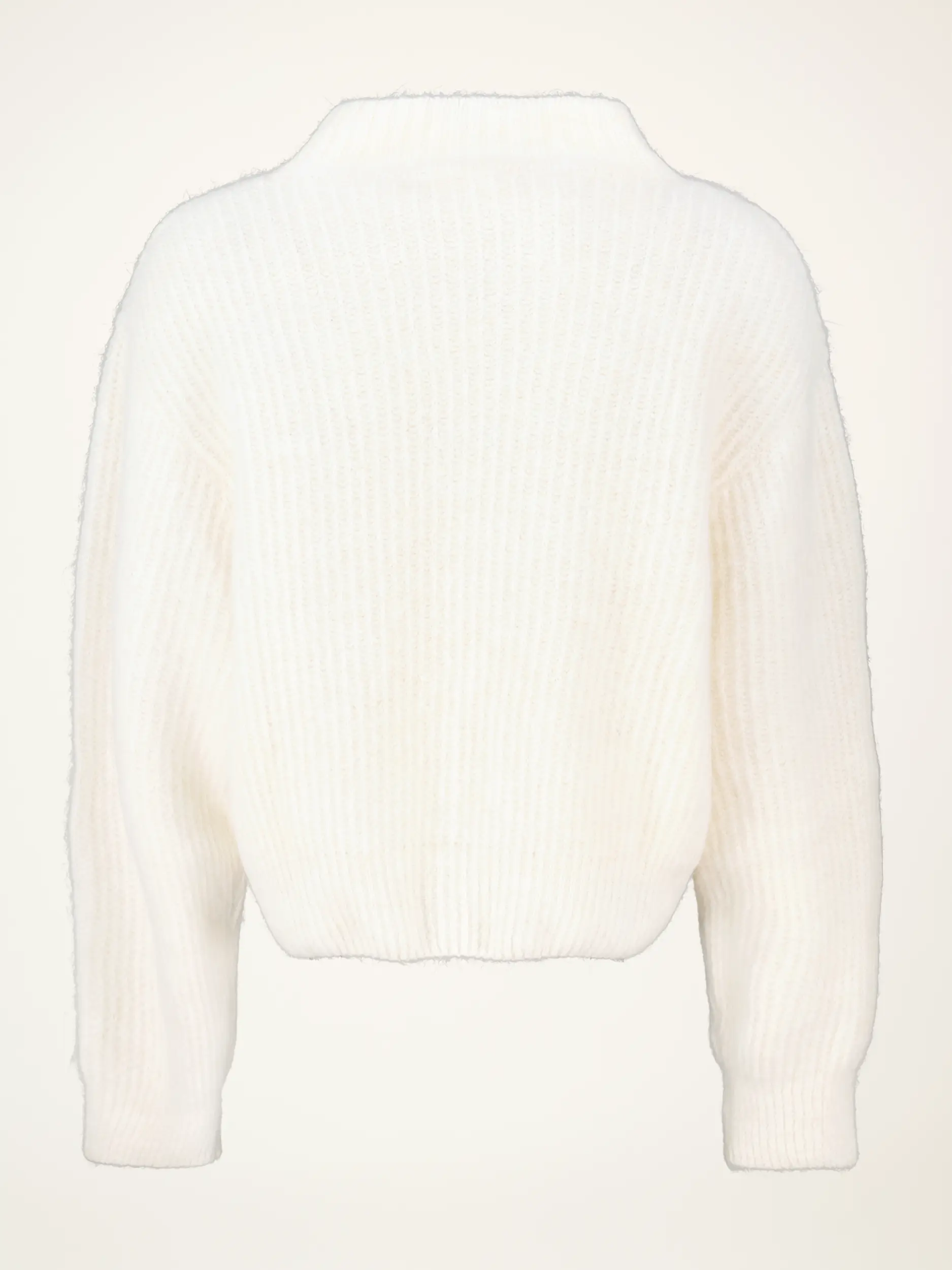 Pullover 'East' langarm - Artikel Rückseite - Farbe: Creme