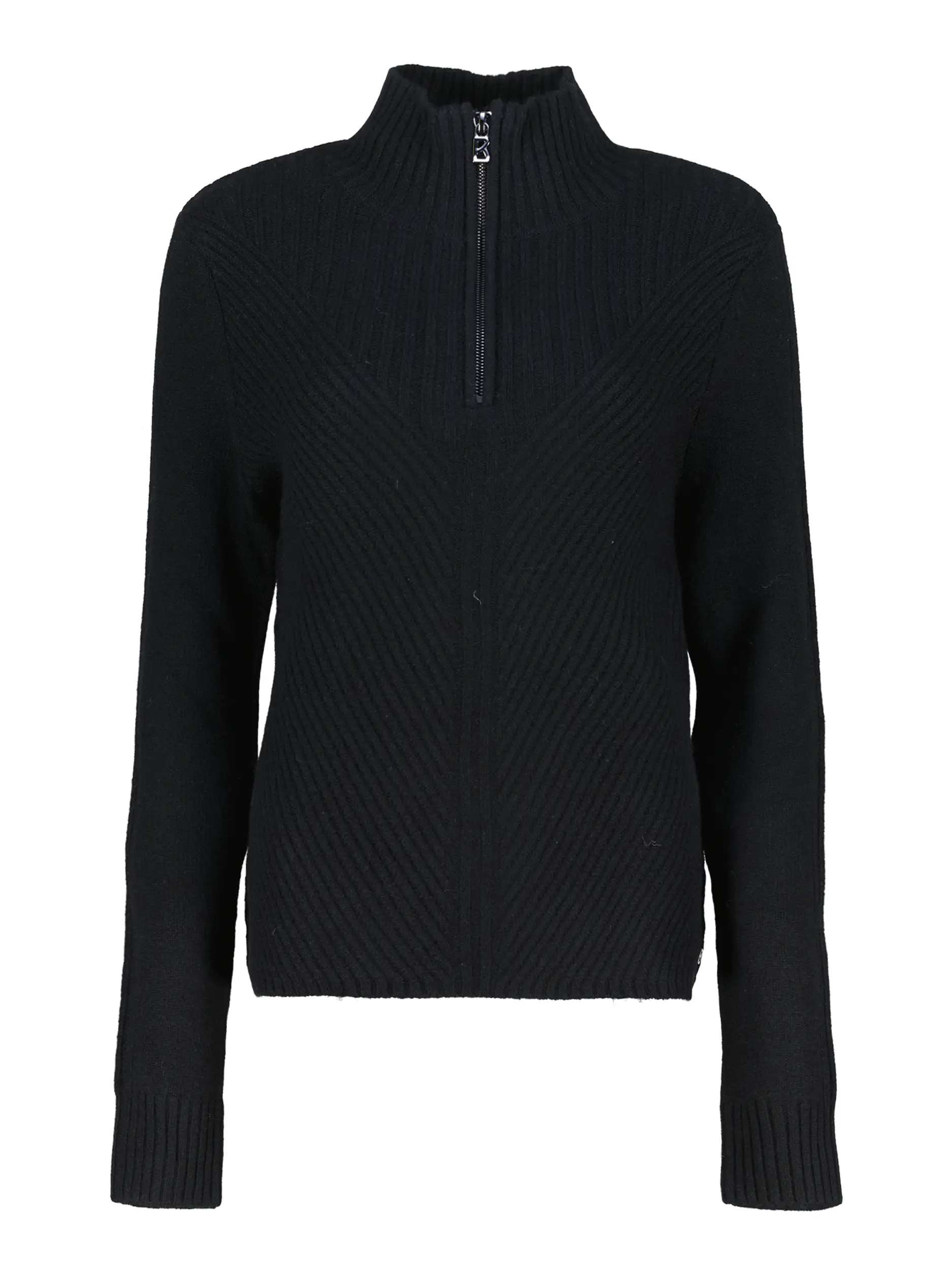 Pullover 'Shannon' aus Kaschmir - Artikel Vorderseite - Farbe: Schwarz