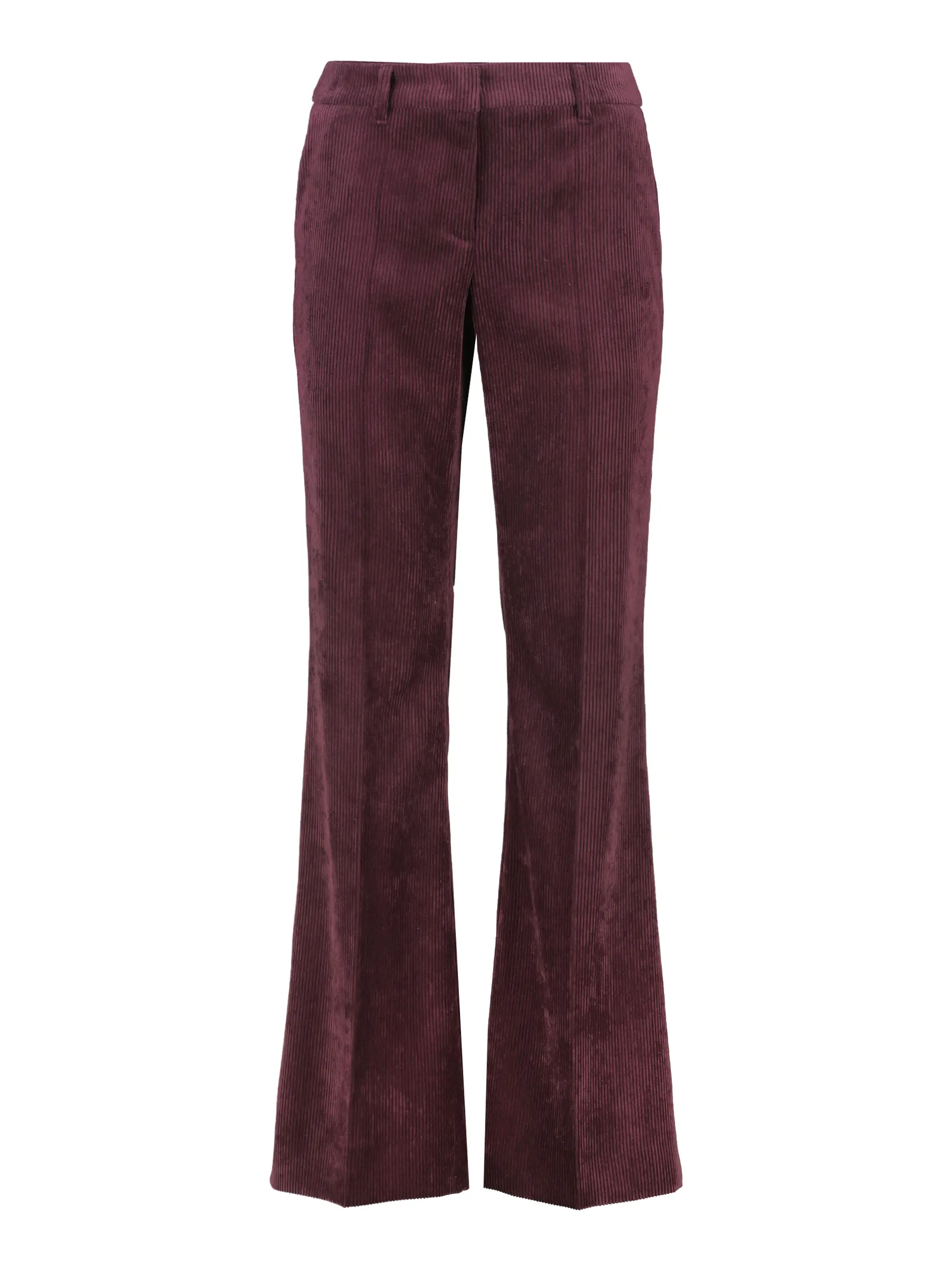 Cordhose - Artikel Vorderseite - Farbe: Rot