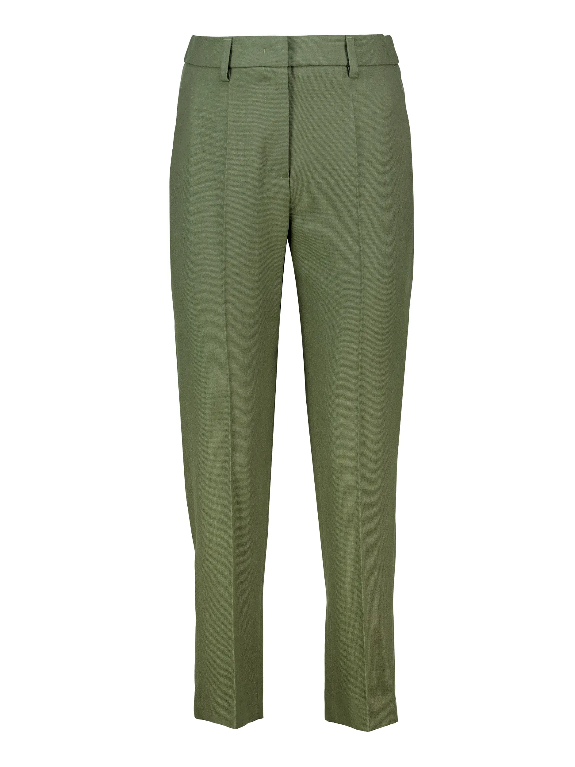 Bundfaltenhose - Artikel Vorderseite - Farbe: Grün
