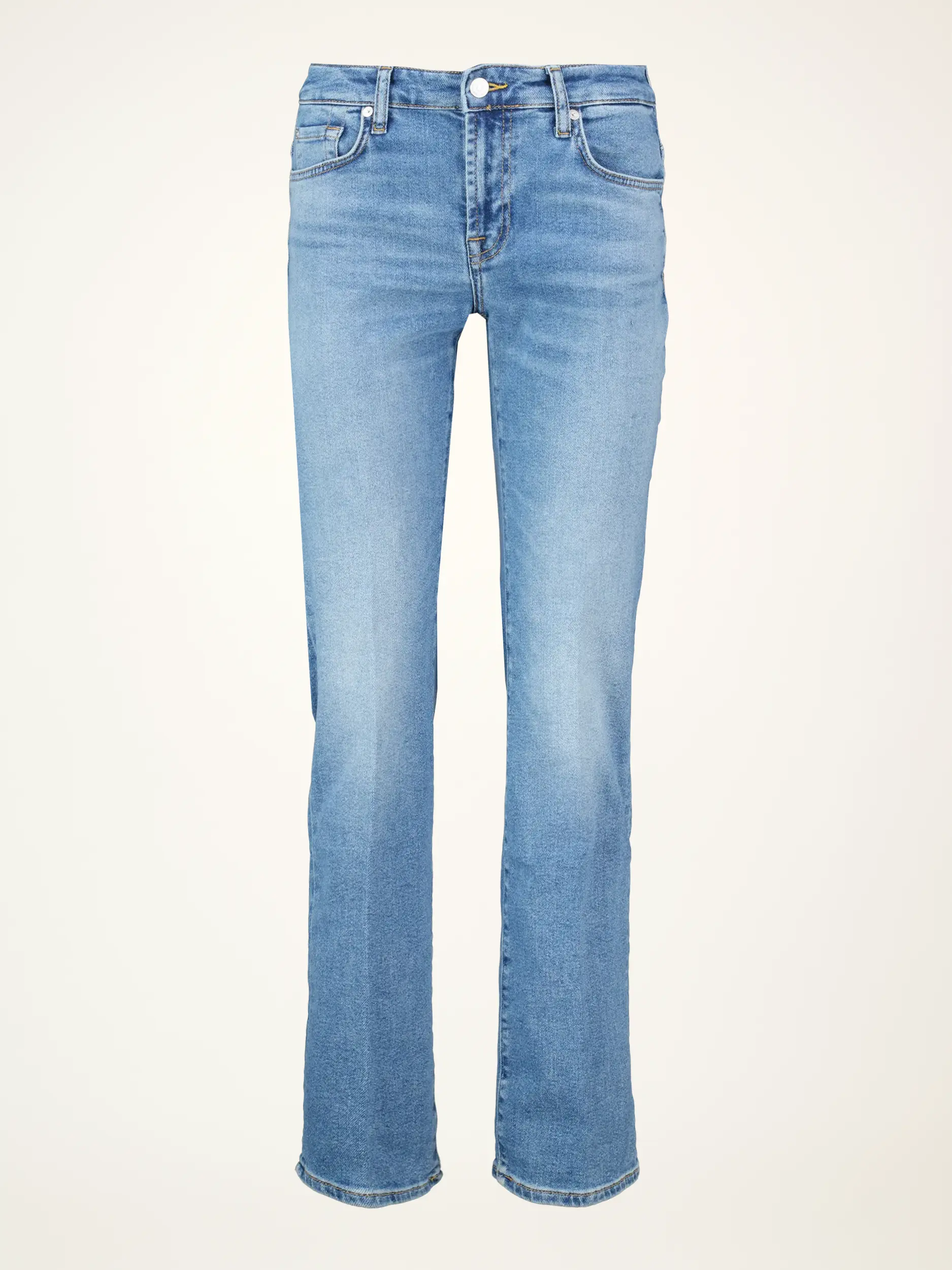 Mid Rise Straight Leg Jeans 'Calie Straight' - Artikelansicht - Farbe: Blau