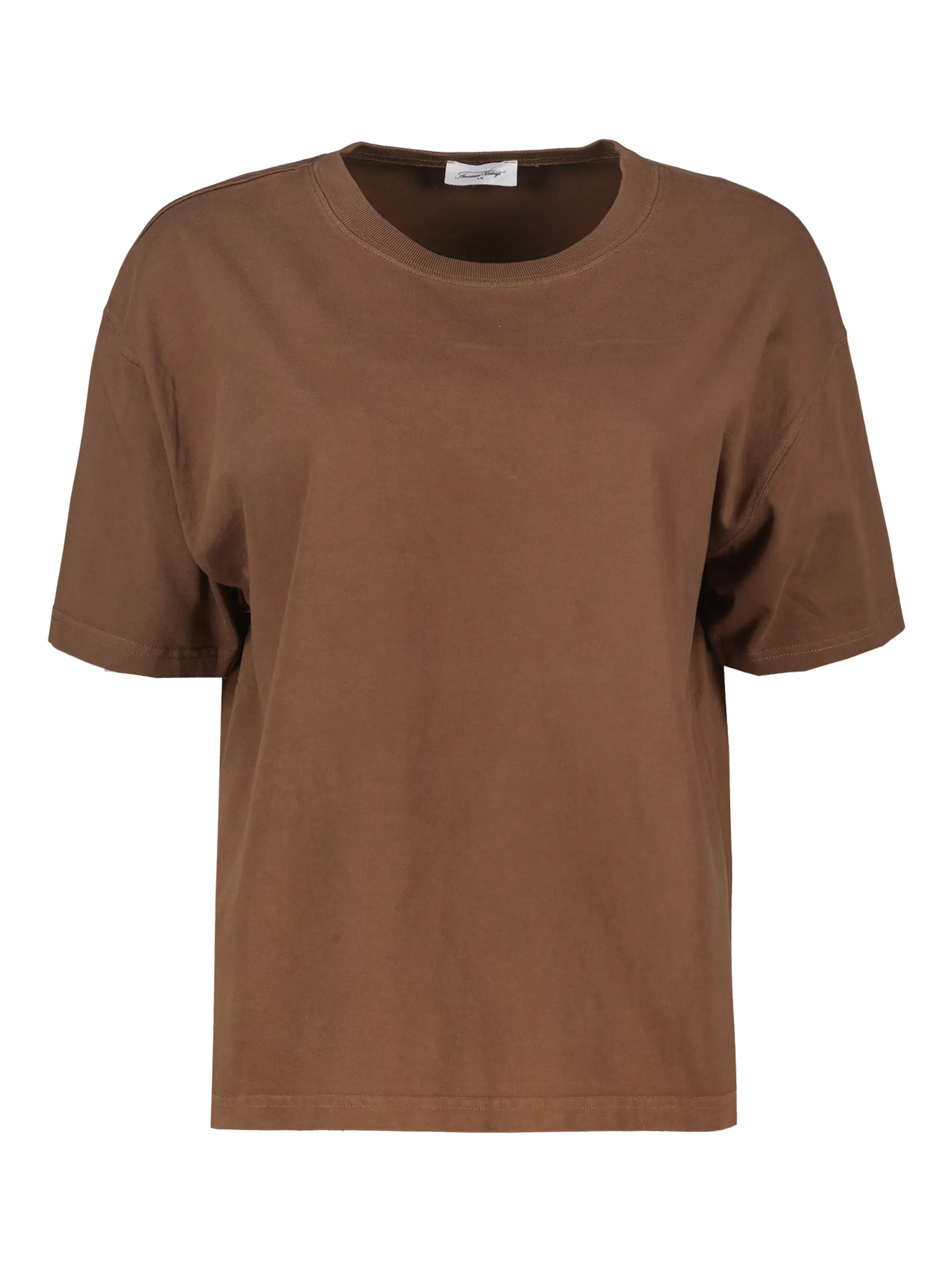 Oversized T-Shirt - Artikel Vorderseite - Farbe: Braun