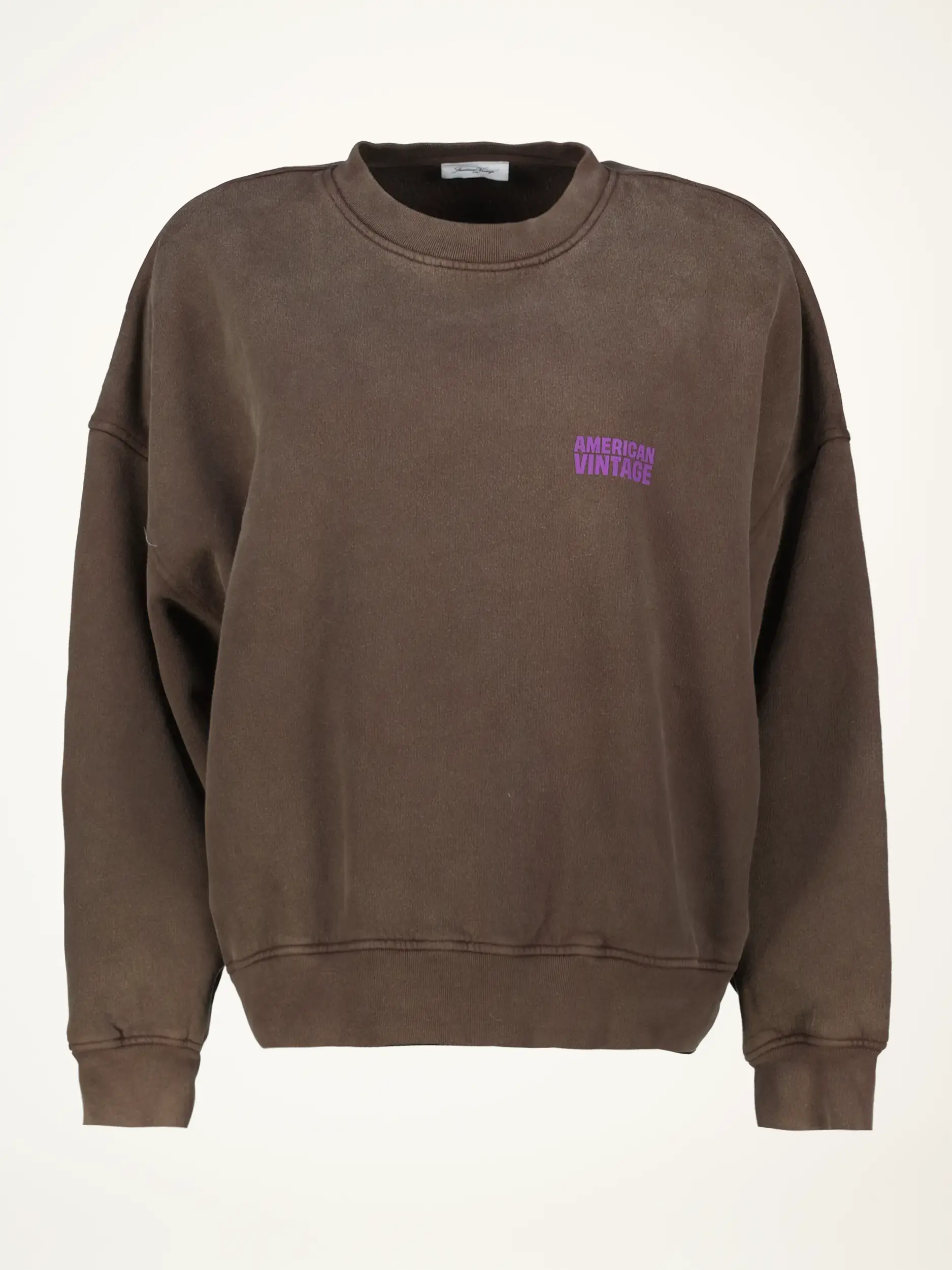 Sweatshirt 'Plizzy' - Artikelansicht - Farbe: Braun