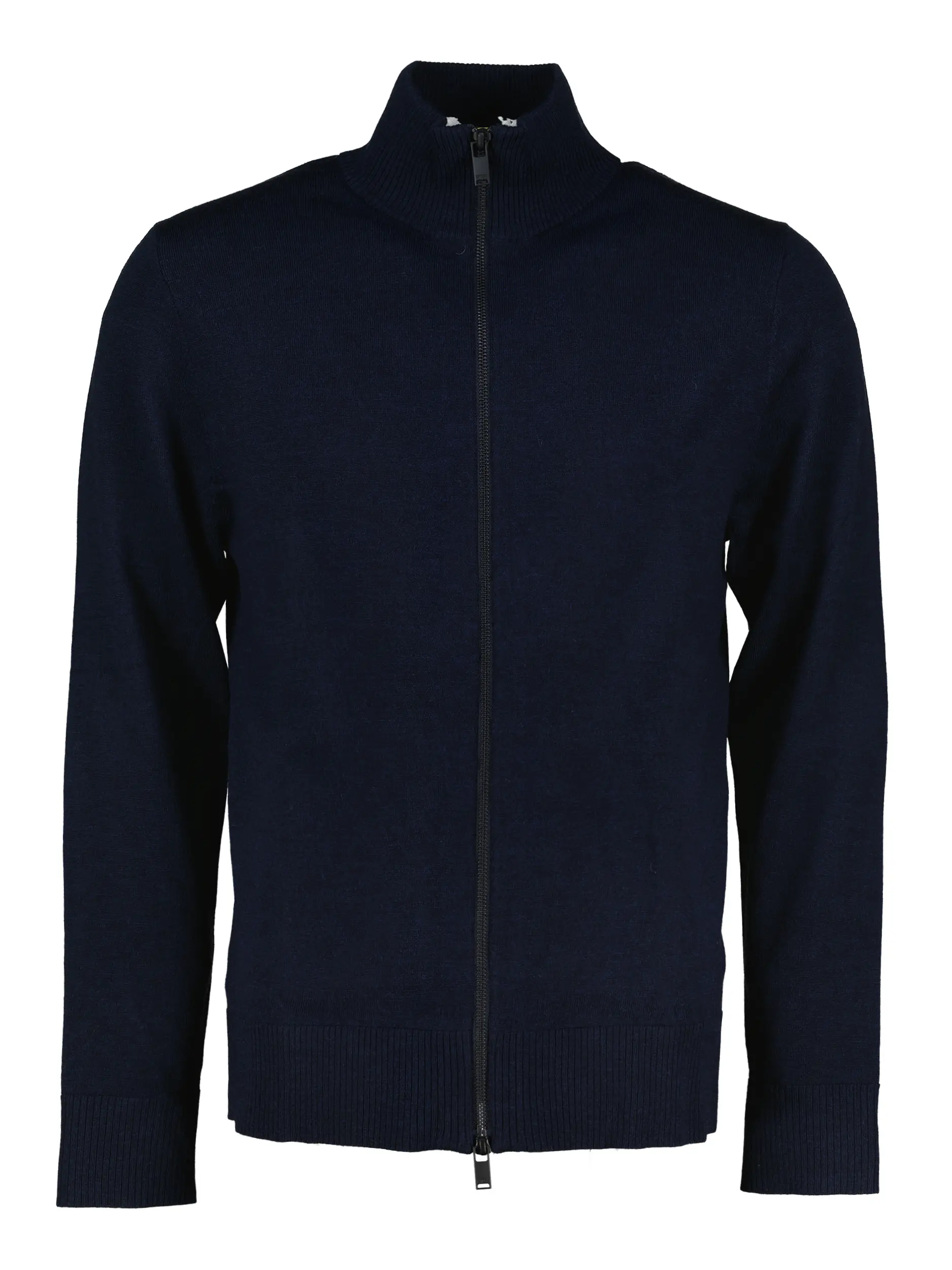 Strickjacke 'Antonio' aus Schurwolle - Artikel Vorderseite - Farbe: Blau