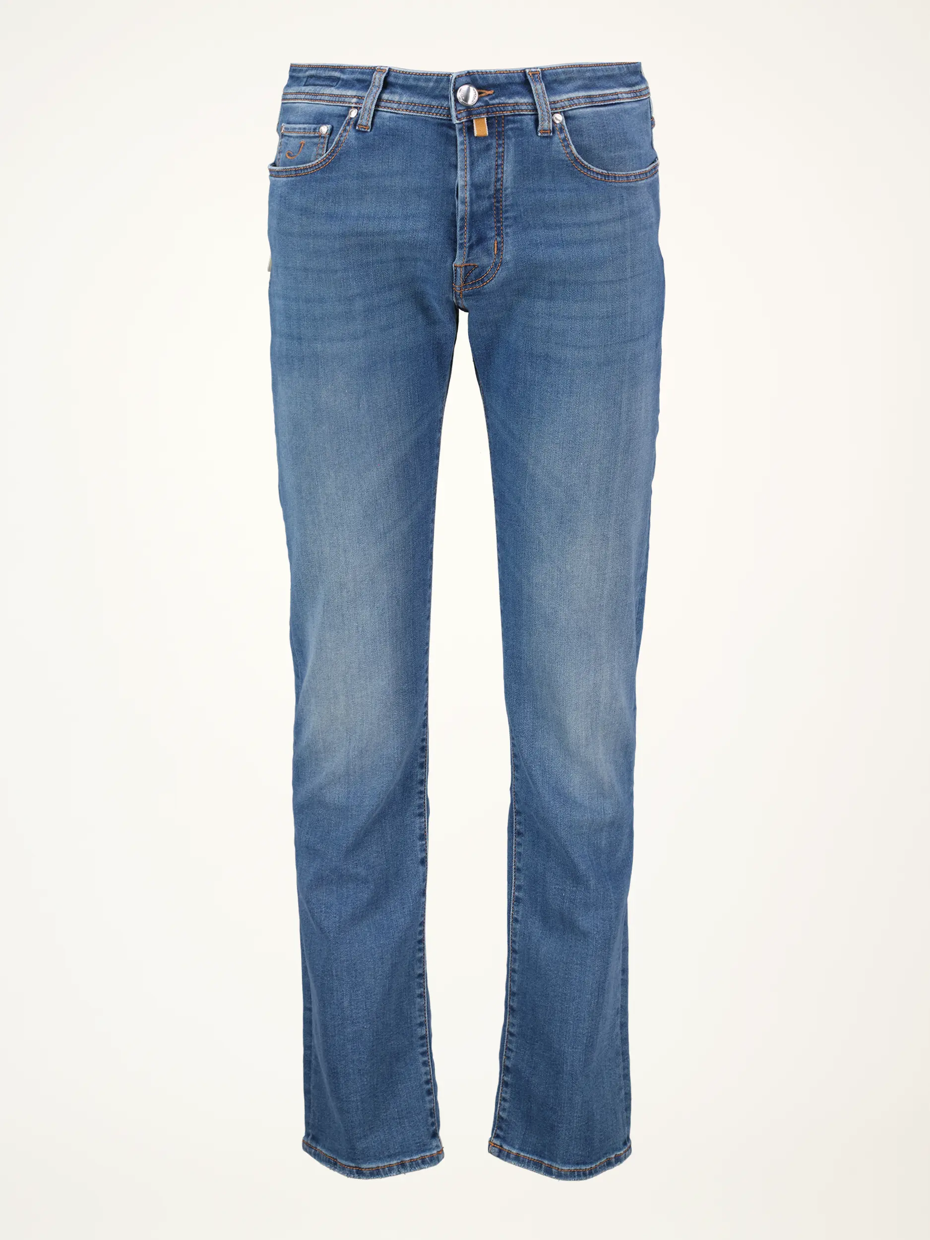 Mid Rise Slim Fit Jeans 'Bard' - Artikelansicht - Farbe: Blau